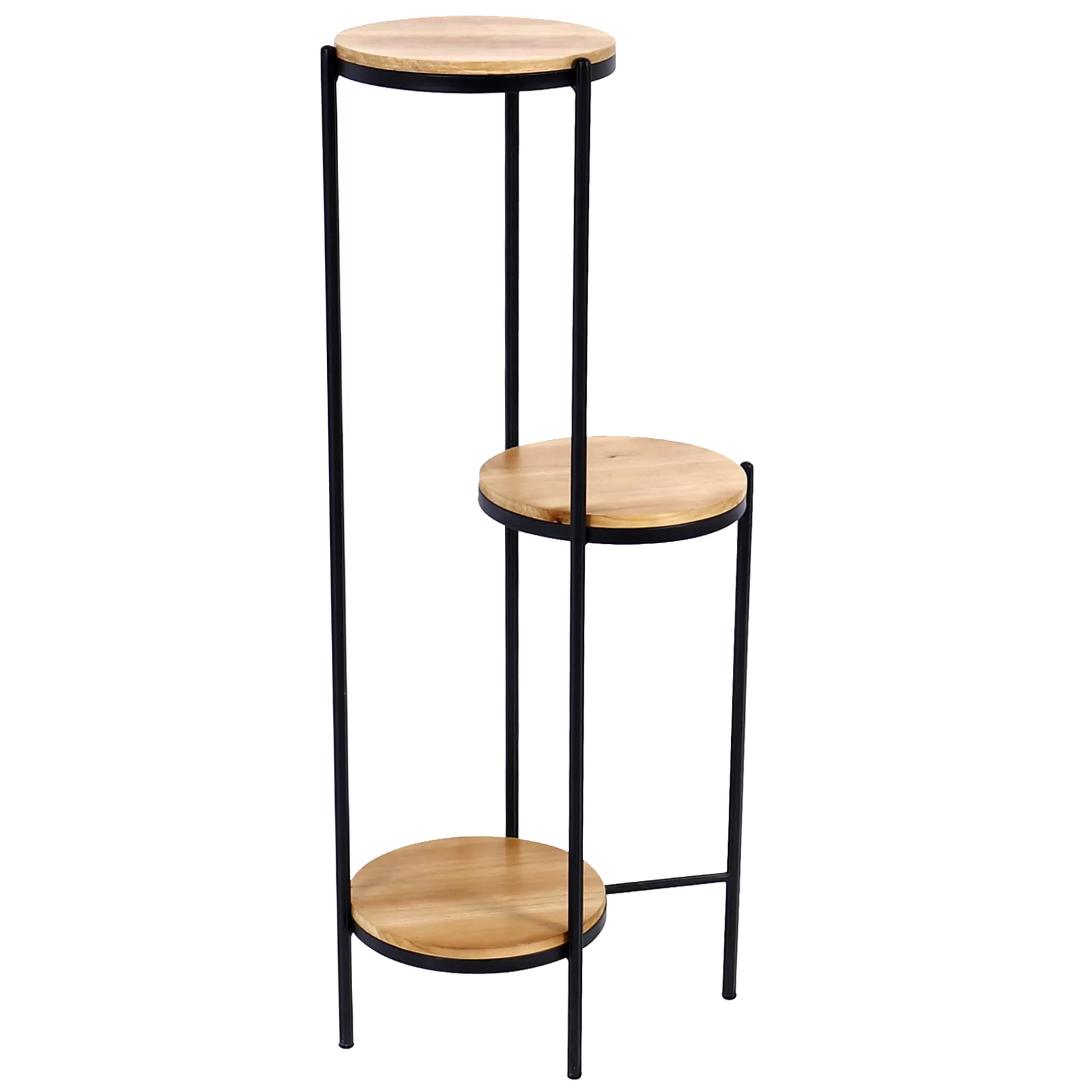 * 31.7In 3 Tier Wood Metal Stand Discount Online Discount