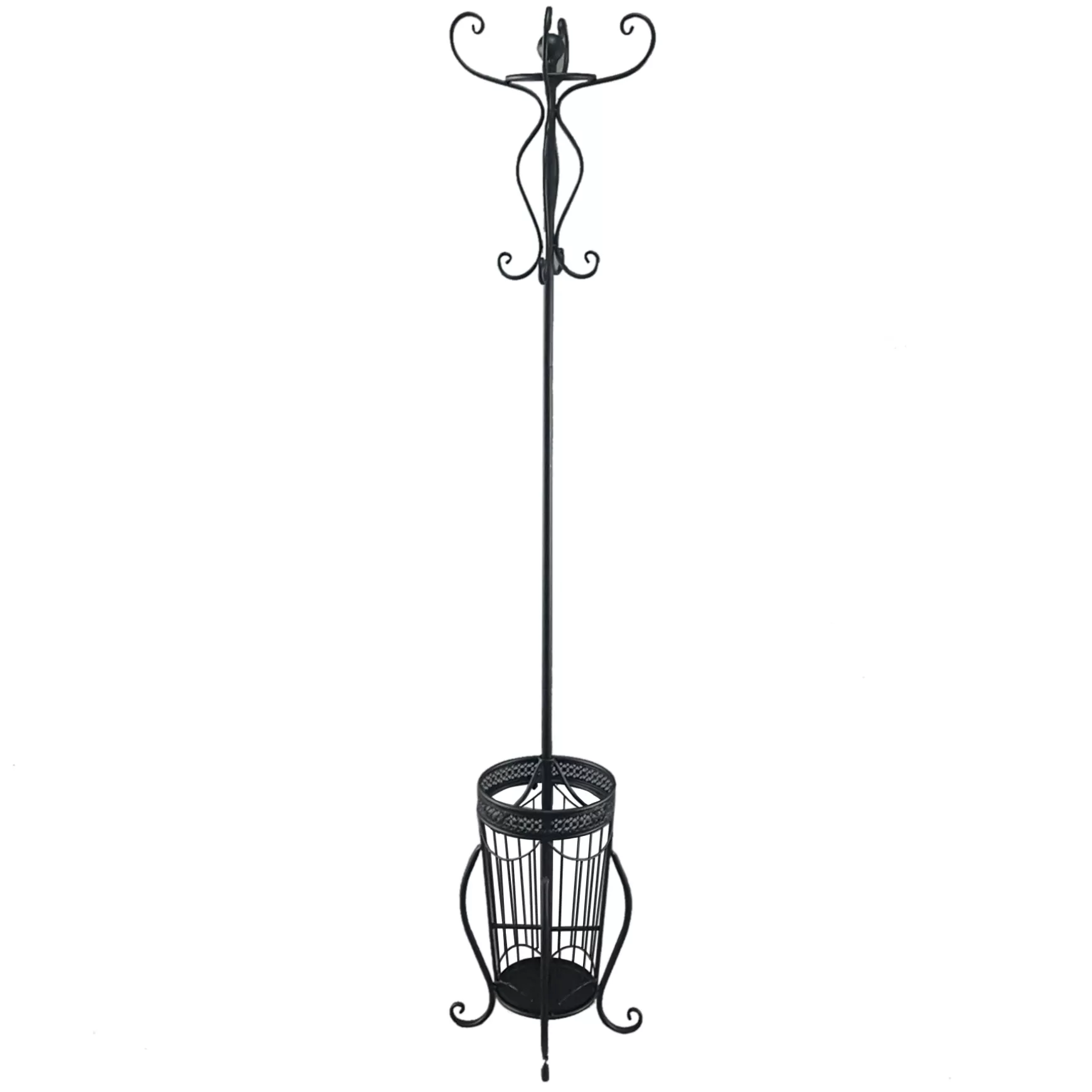 * Black Metal Coat Rack, Kd Good Quality Clearance