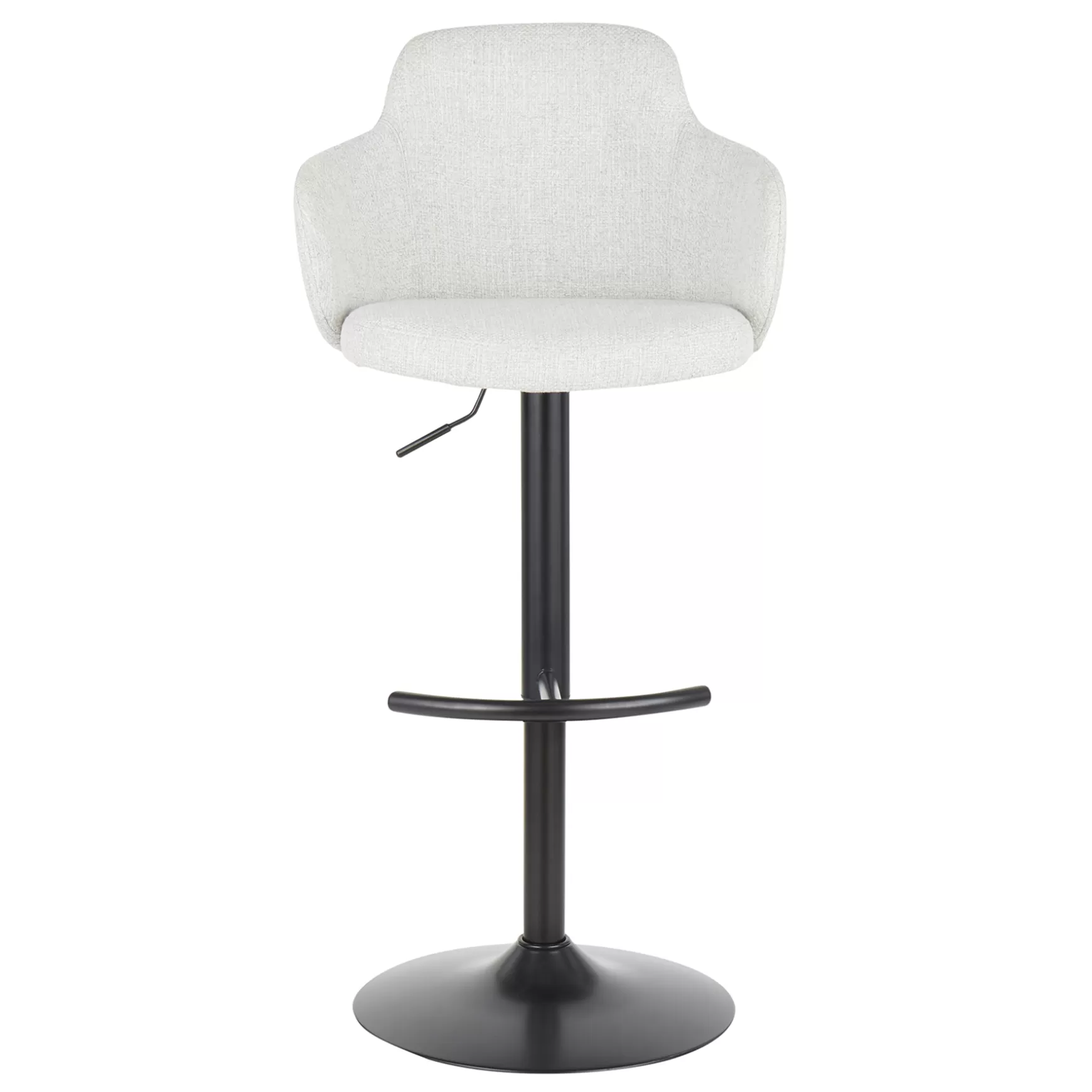 * Bryce Adjustable Barstool, Light Grey Opening Sales Outlet