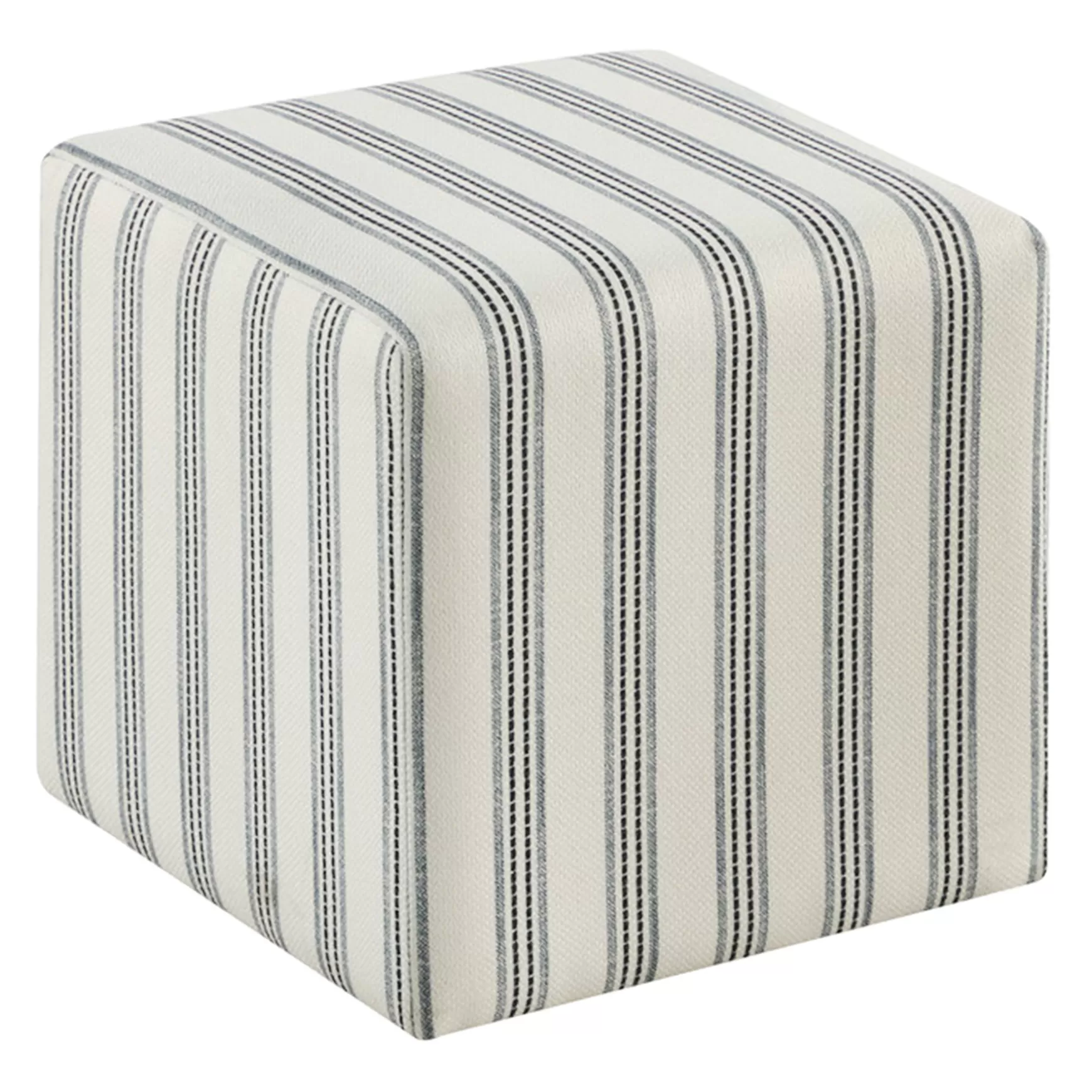 * Cottage Thin Striped Ottoman Promotion Best