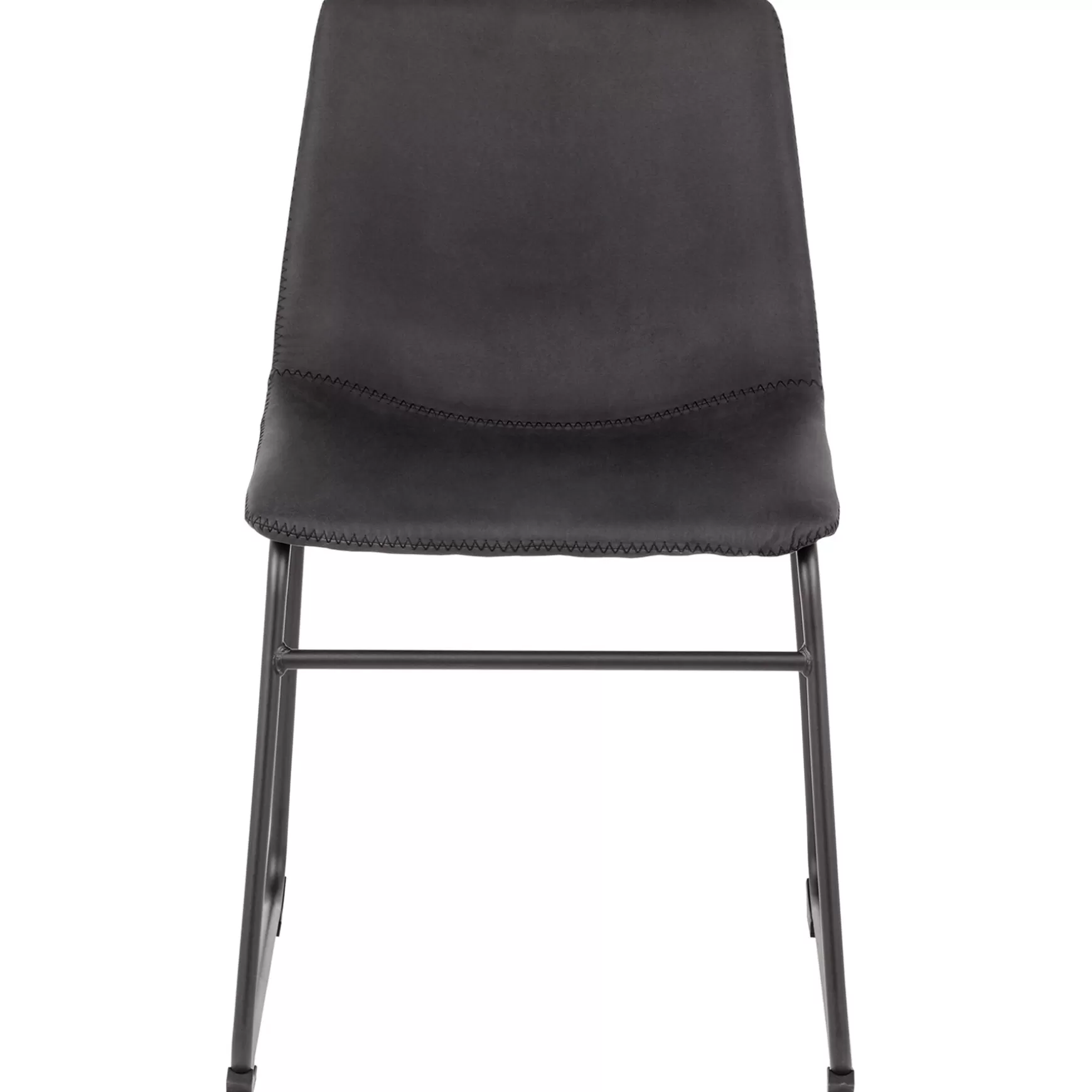 * Drake Modern Industrial Dining Chair, Dark Grey Promotion Discount