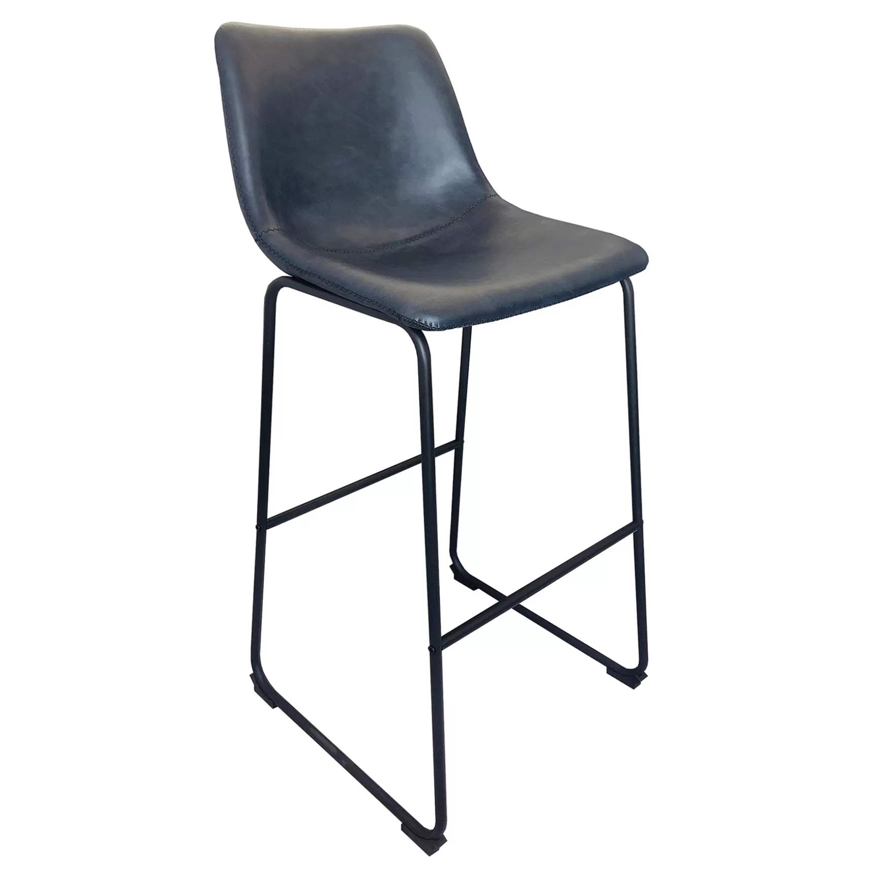 * Drake Navy Blue Barstool, Kd Clearance Sale