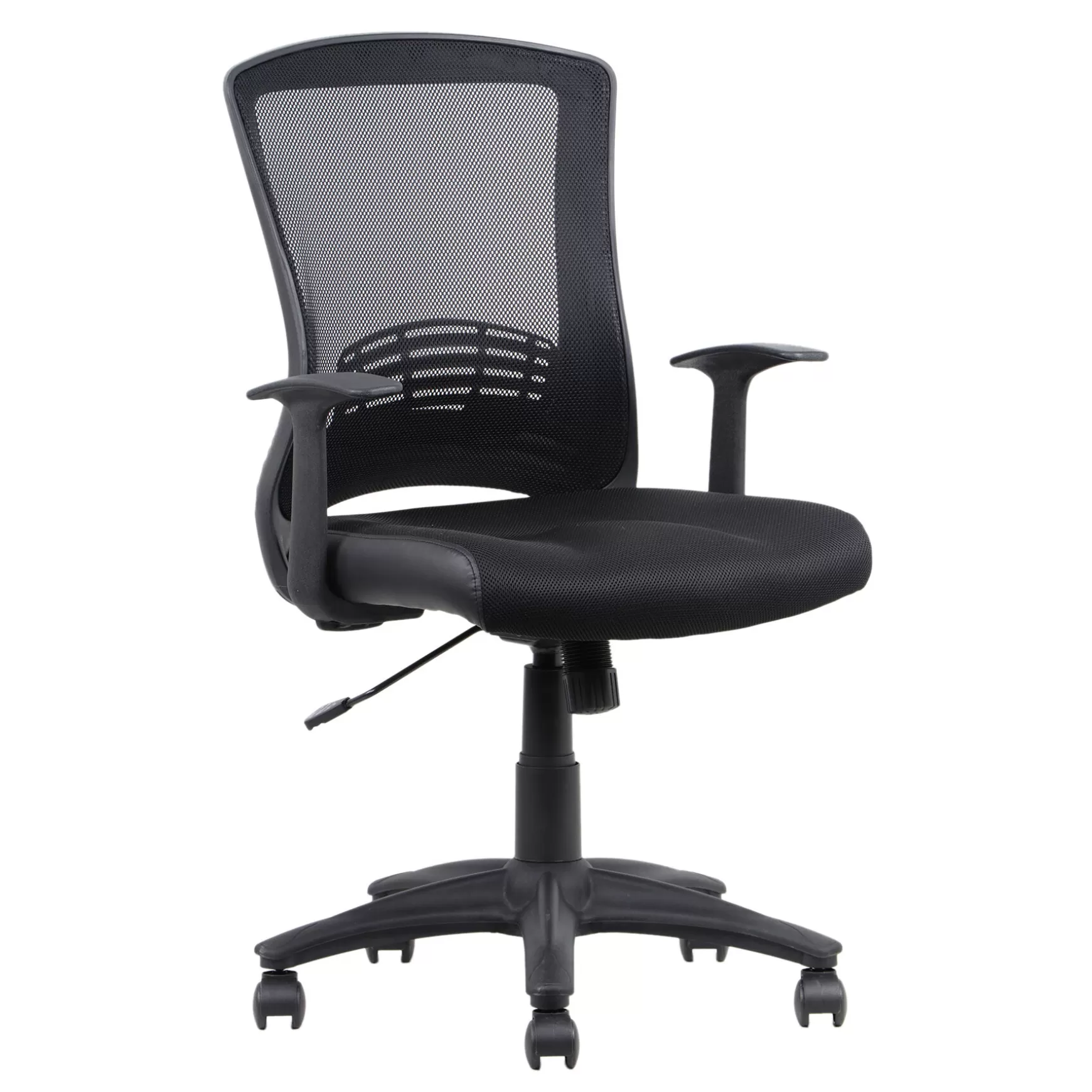 * Enzo Black Adjustable Office Chair Less Expensive Best Sale