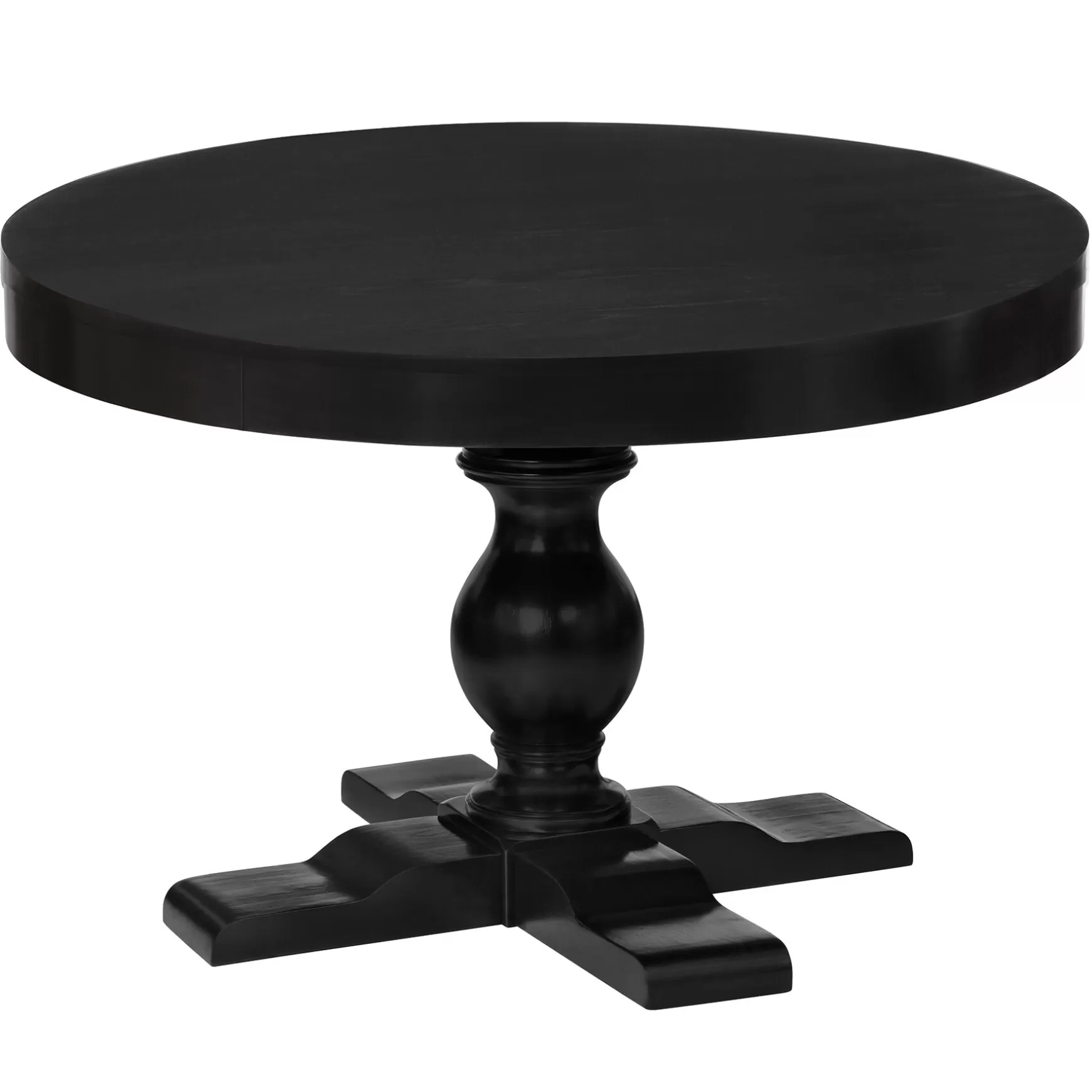 * Evening Mist Black Cylinder Table Base-Top Sold Separately 24 Low Price Best Sale