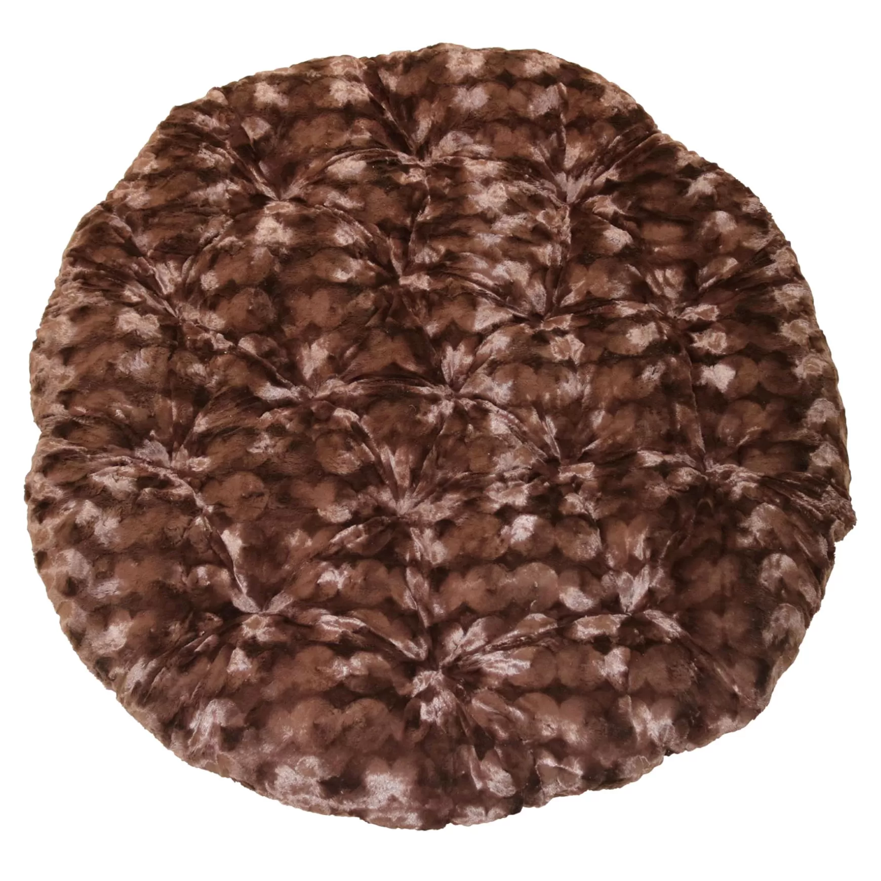 * Fuzzy Papasan Cushion, Chocolate Outlet Shop