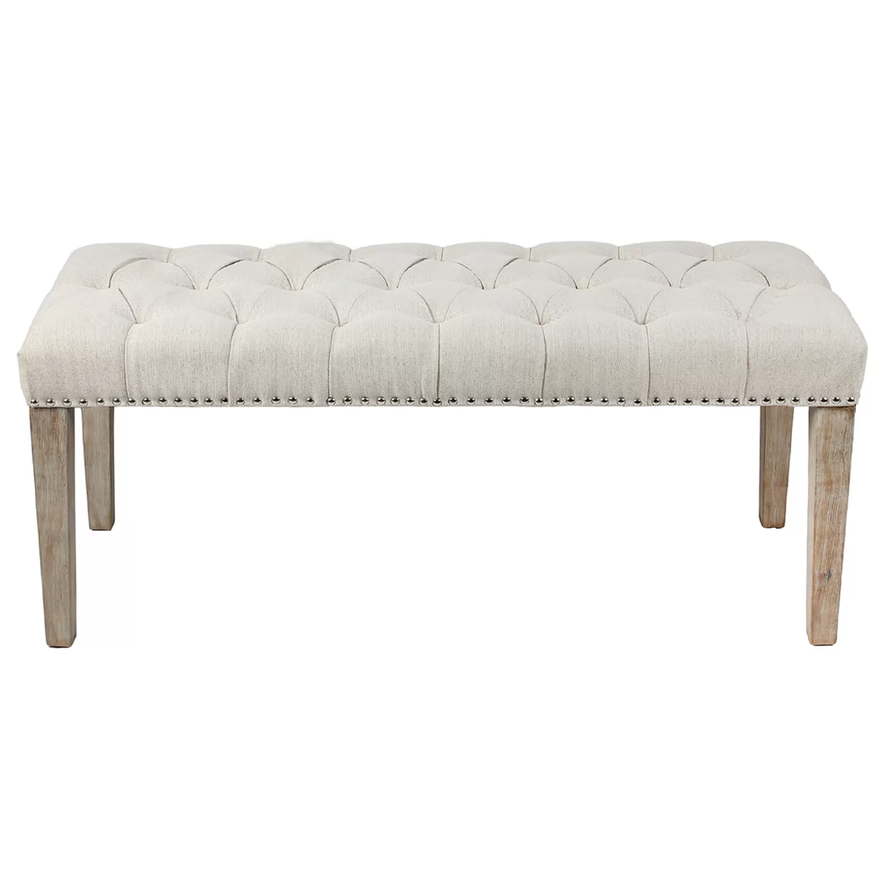 * Grace Mitchell Bailey Tufted Bench Discount Fashion