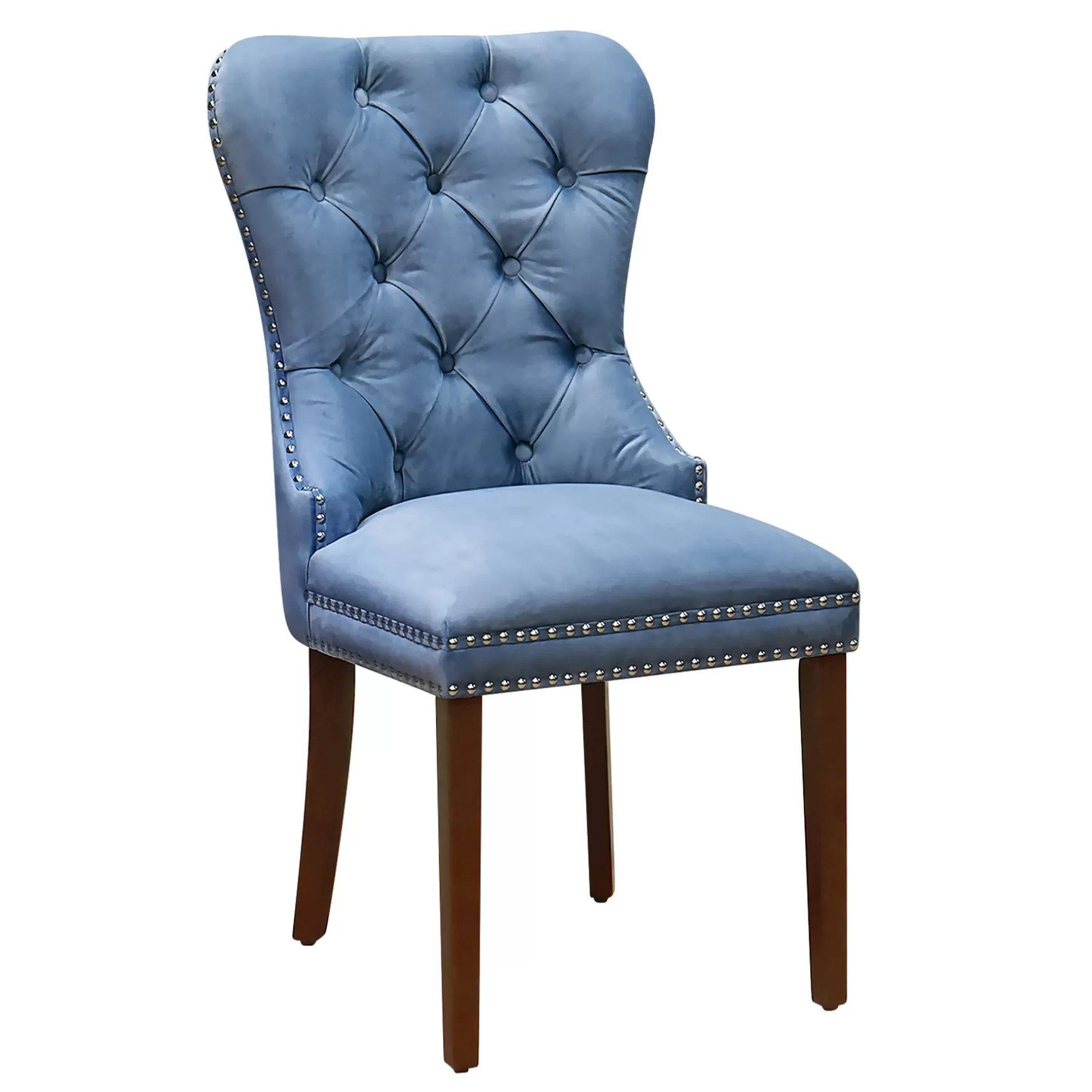 * Grace Mitchell Bobbi Blue Dining Chair, Kd Fashion Flash Sale