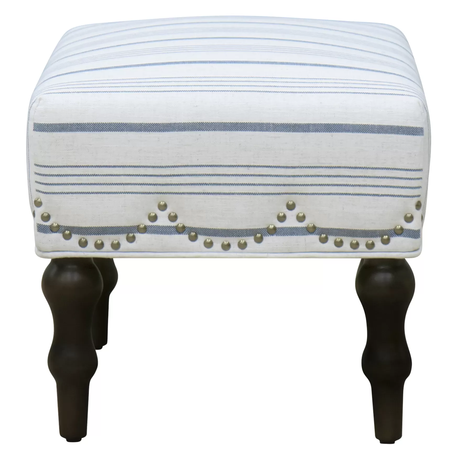 * Grace Mitchell Olivia Scalloped Ottoman Flash Sale Flash Sale