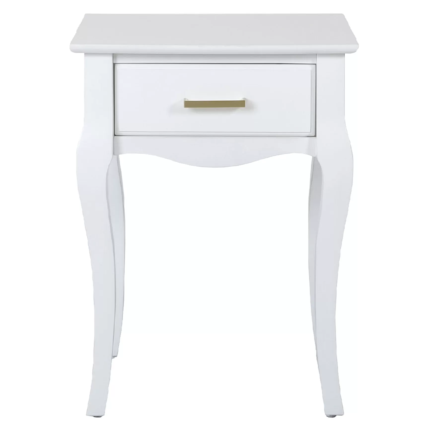 * Grace Mitchell Scarlett White End Table Good Quality Shop