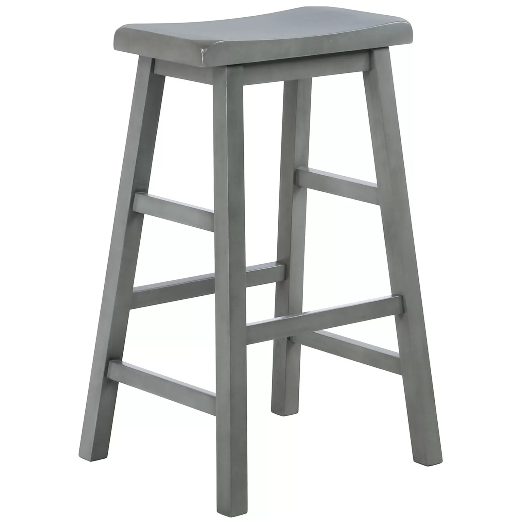 * Grey Saddle Backless Barstool, 29 Fashion Best Sale