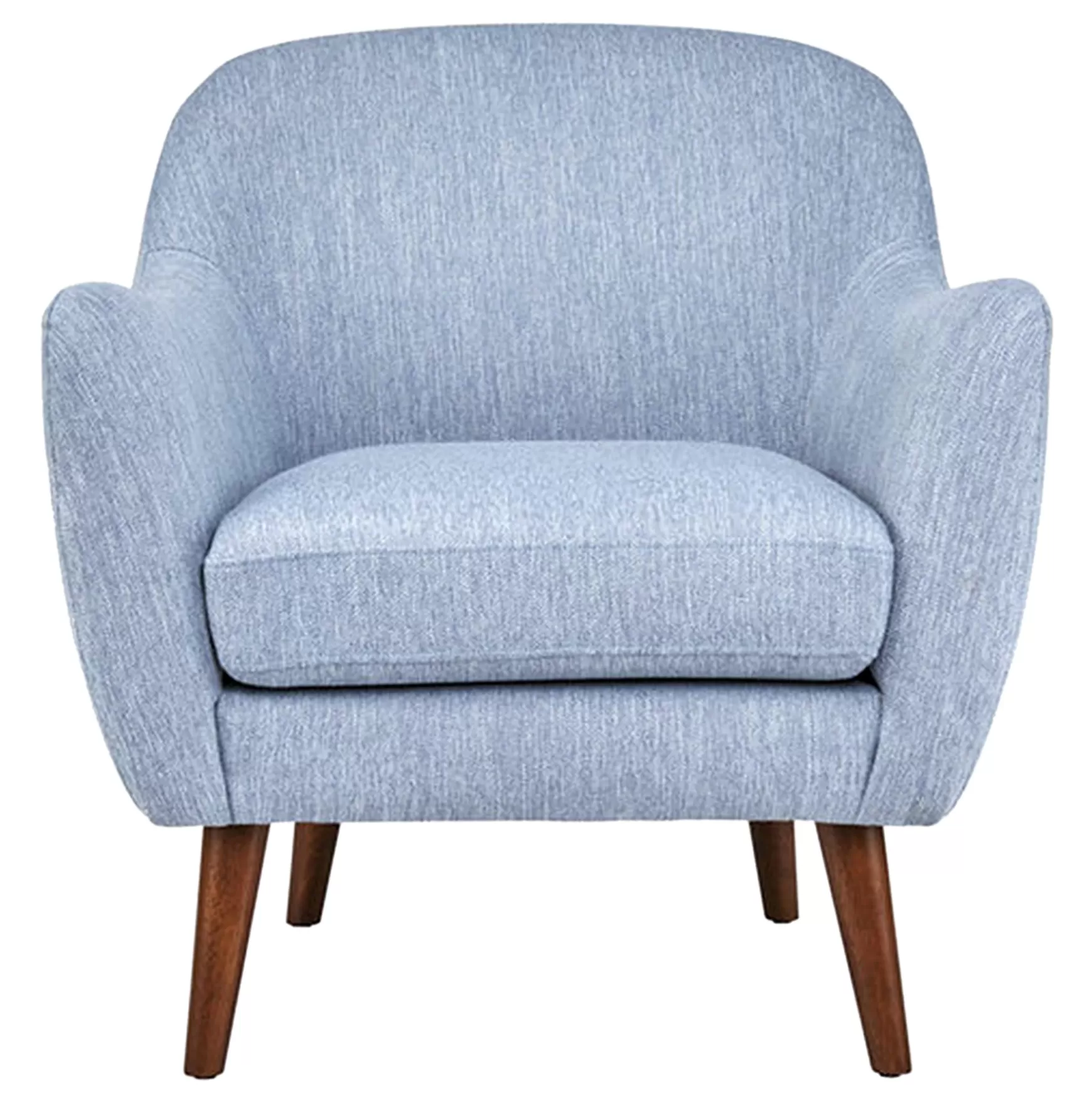 * Honeybloom Braxton Blue Arm Chair Good Quality New