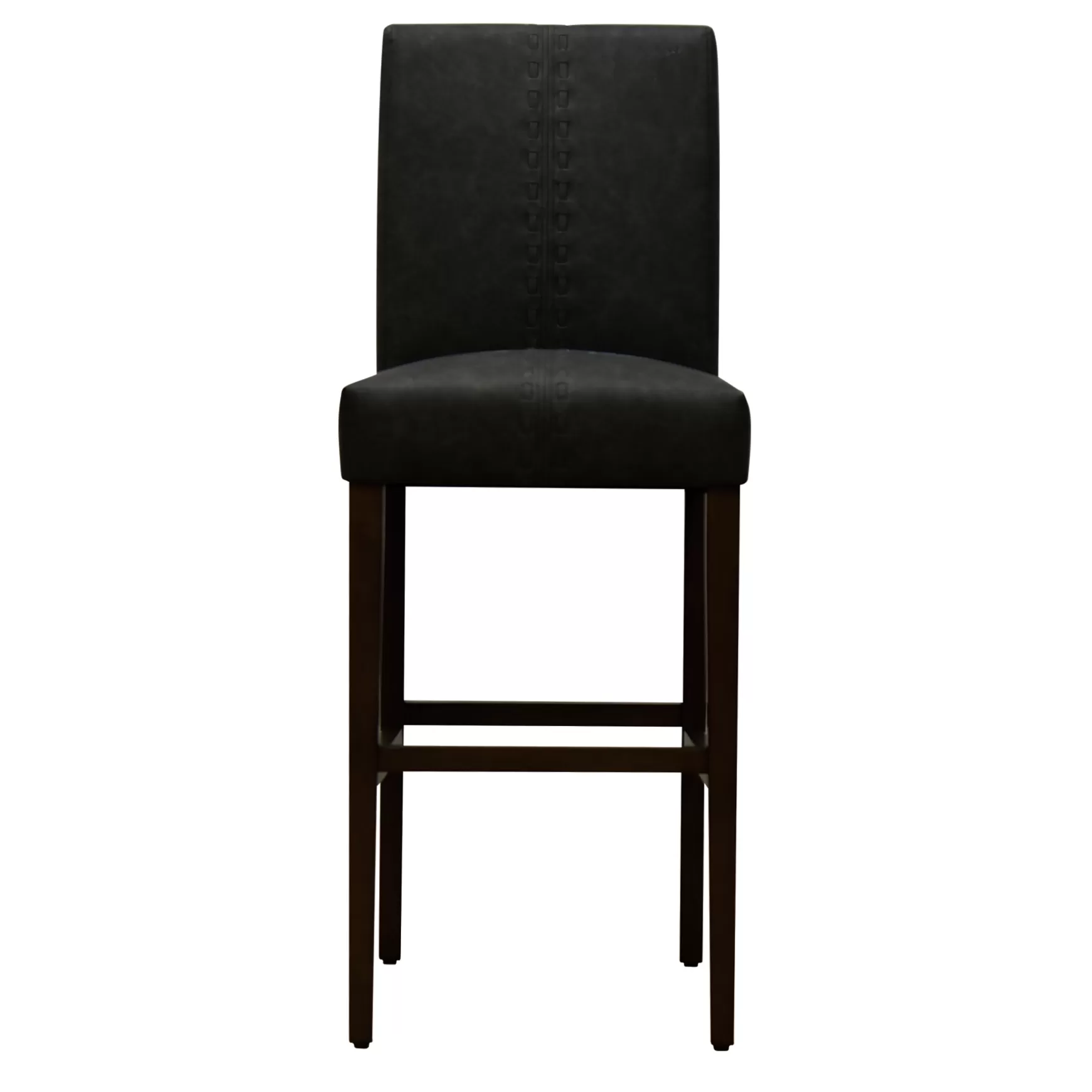 * Honeybloom Brown Baseball Stitch Barstool Low Price Cheap