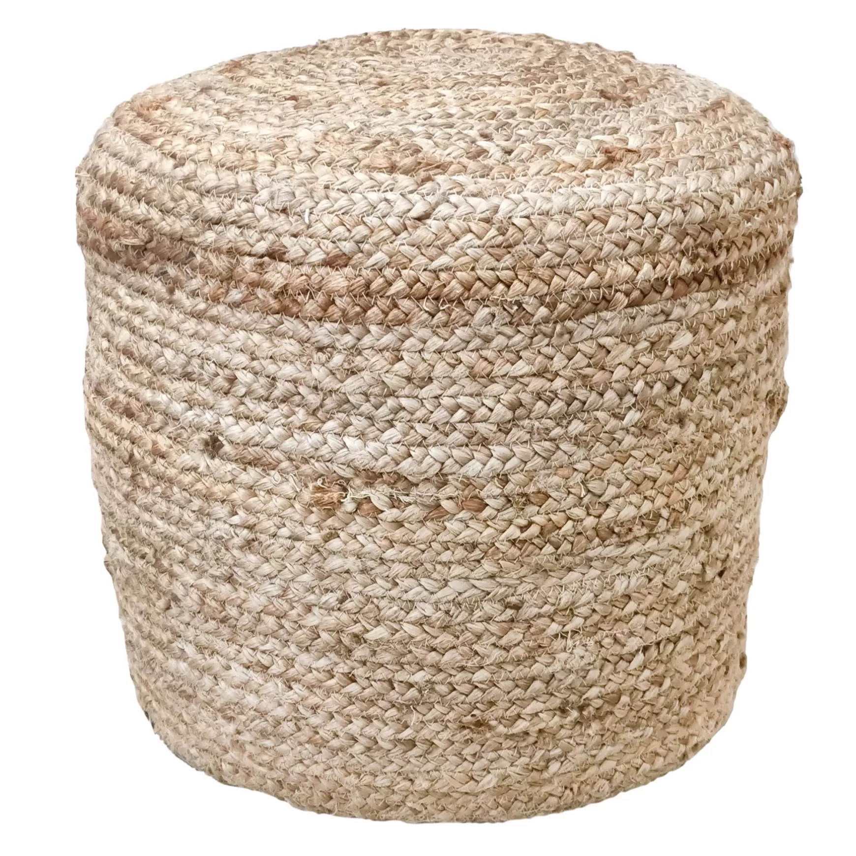 * Honeybloom Karson Jute Pouf Exquisite Gifts Best Sale