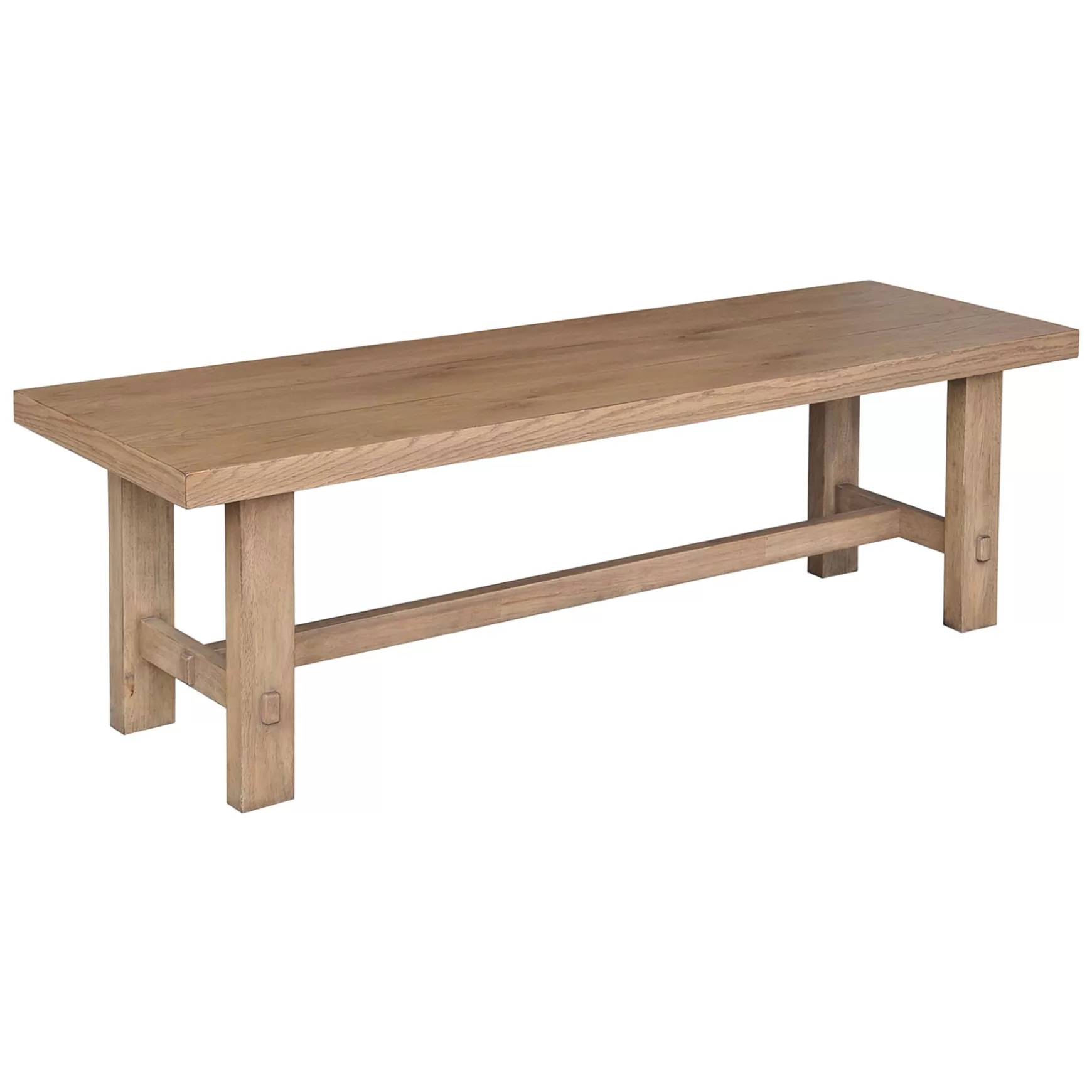 * Honeybloom Massena Natural Wood Dining Bench, 60 Cheaper Outlet