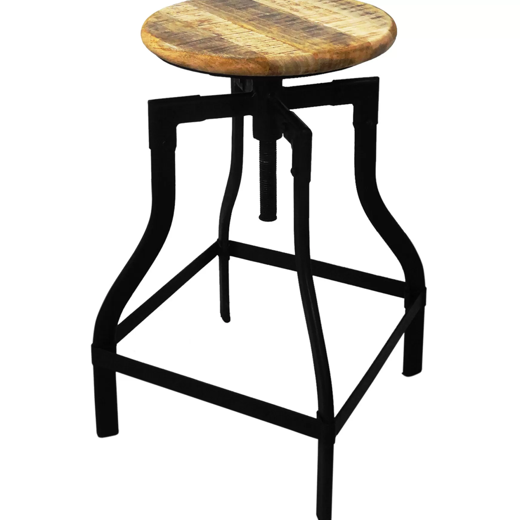 * Honeybloom Waco Adjustable Backless Barstool Good Quality Best