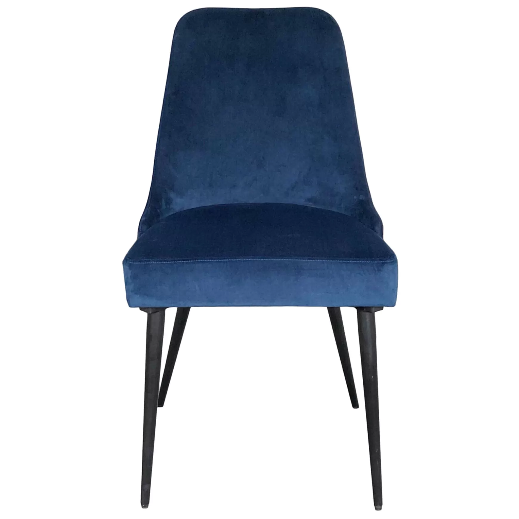 * Indigo Blue Velvet Dining Chair Premium Best Sale