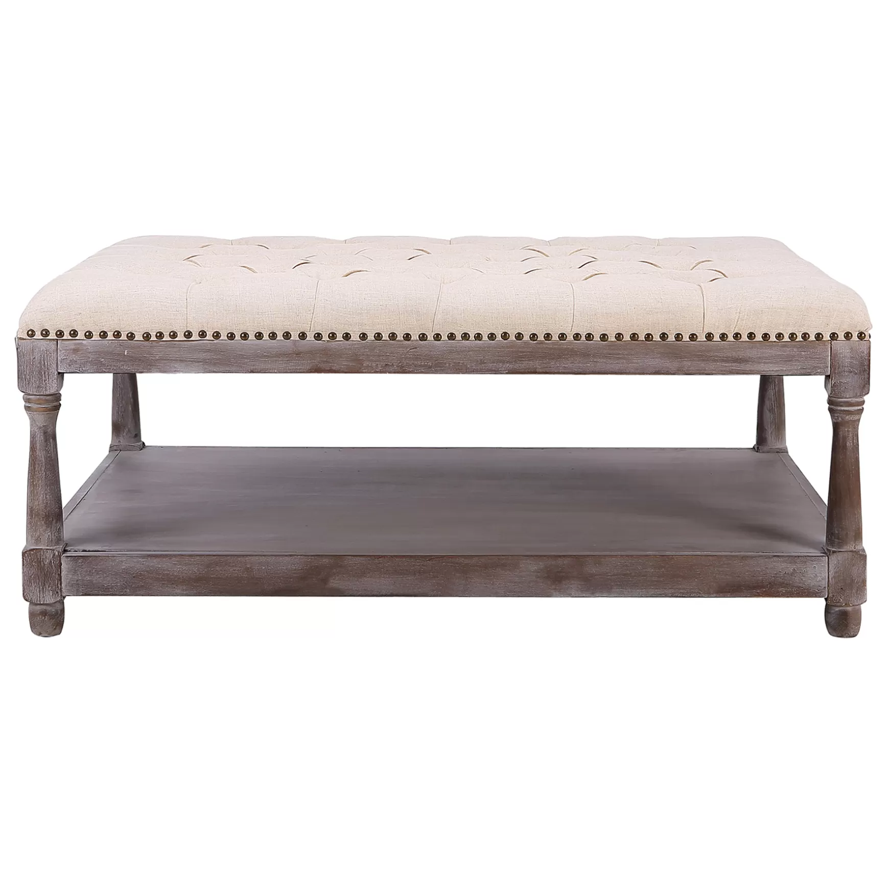 * Jardan Tufted Ottoman Natural Kd Opening Sales Online