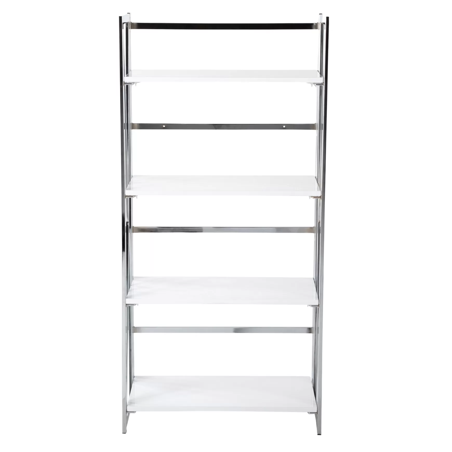 * Laila Ali Astrid Chrome Bookshelf Promotion Cheap