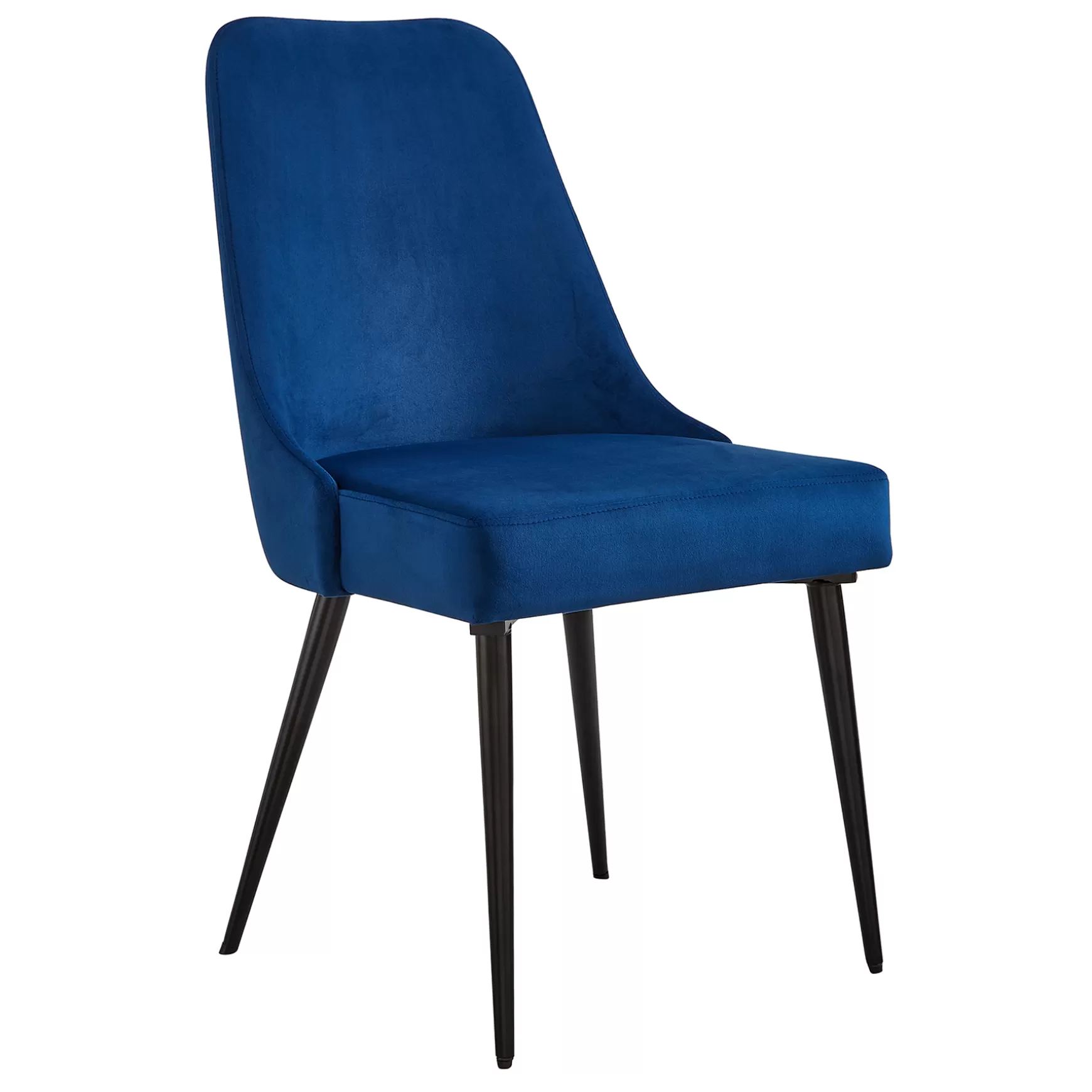 * Mereen Indigo Velvet Dining Chair, Kd Online Discount Cheap