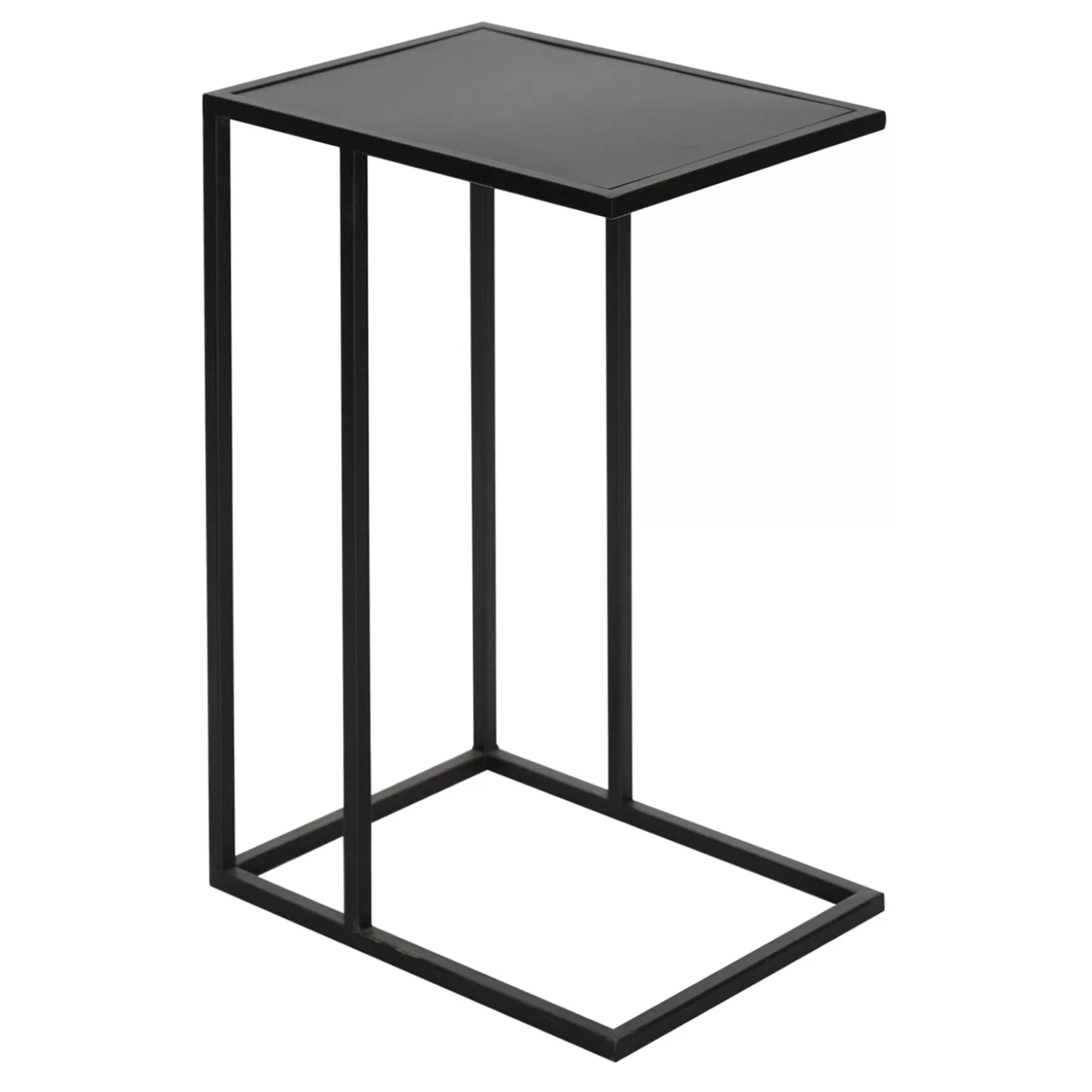 * Metal C-Table, Black Premium Outlet