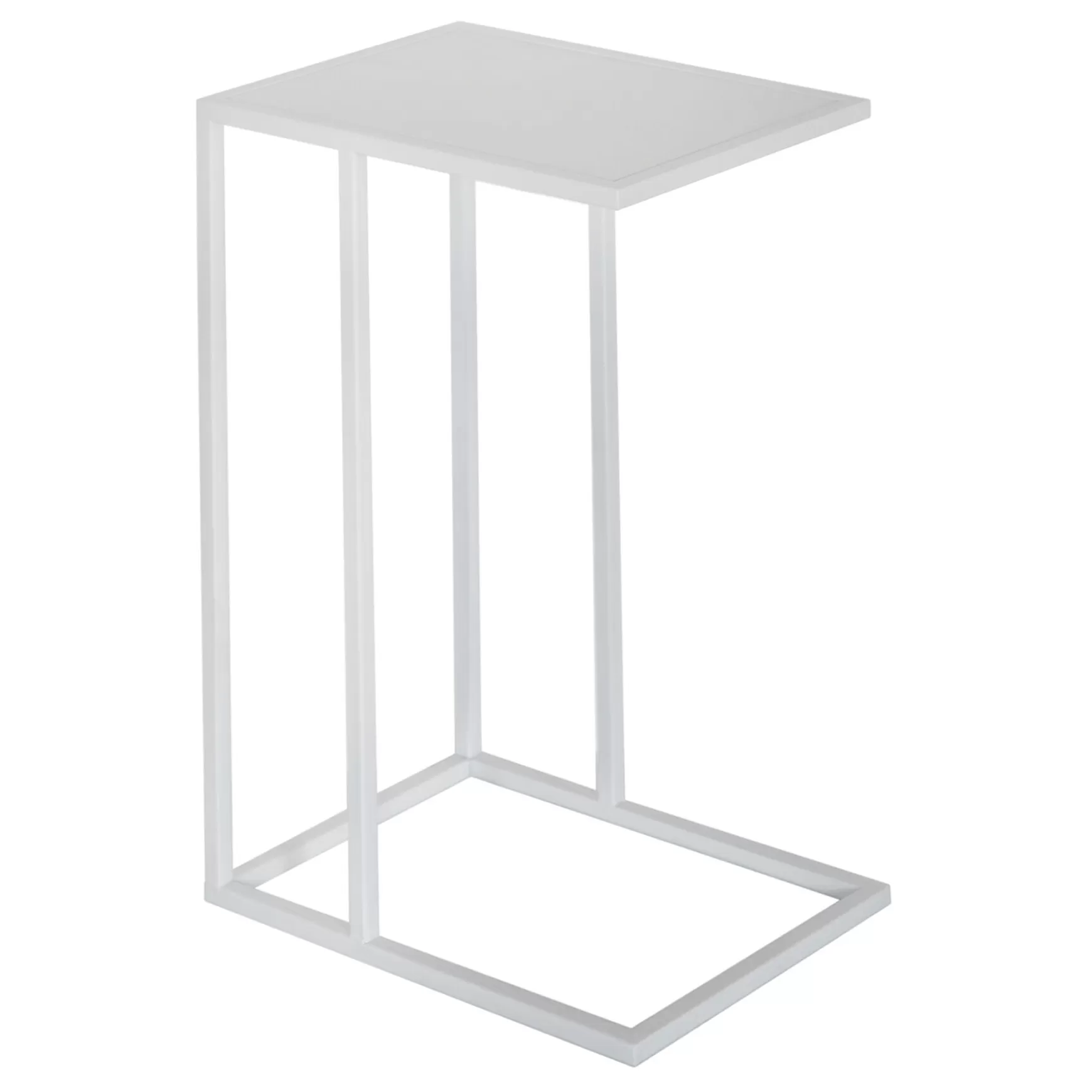 * Metal C-Table, White Low Price New