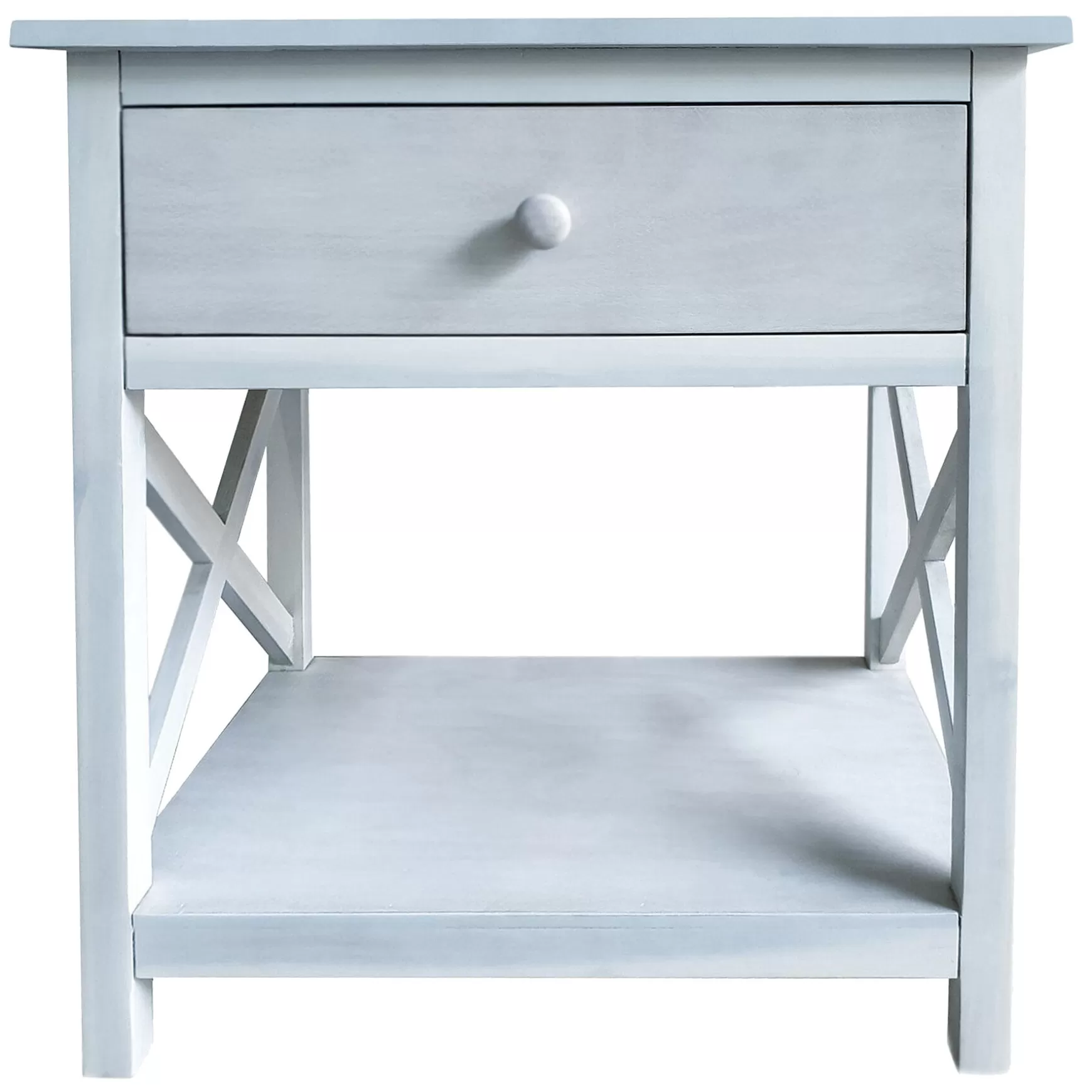 * One Drawer Xavier Table White Cheaper Cheap