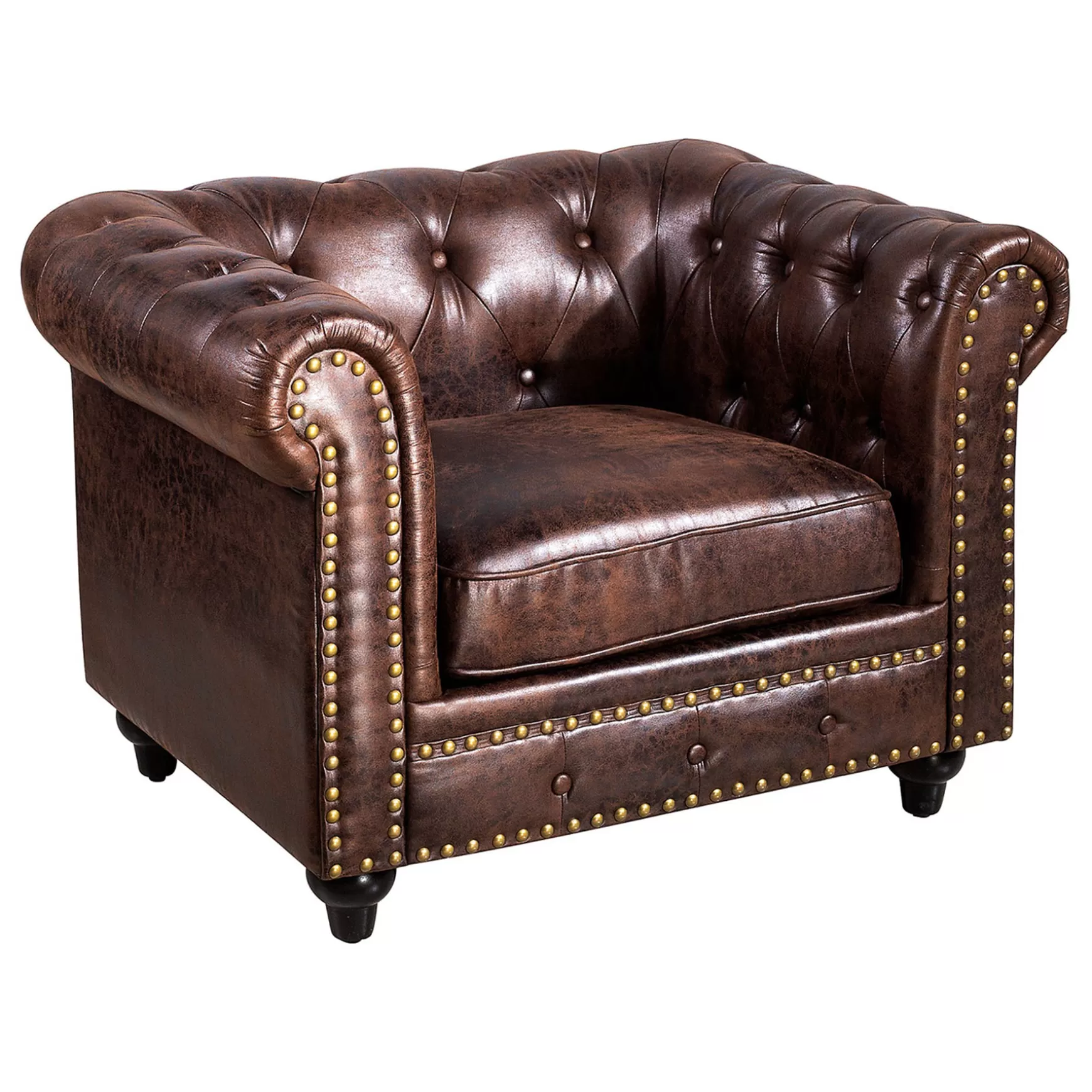 * Providence Chesterfield Tufted Chair, Kd Cheaper Online