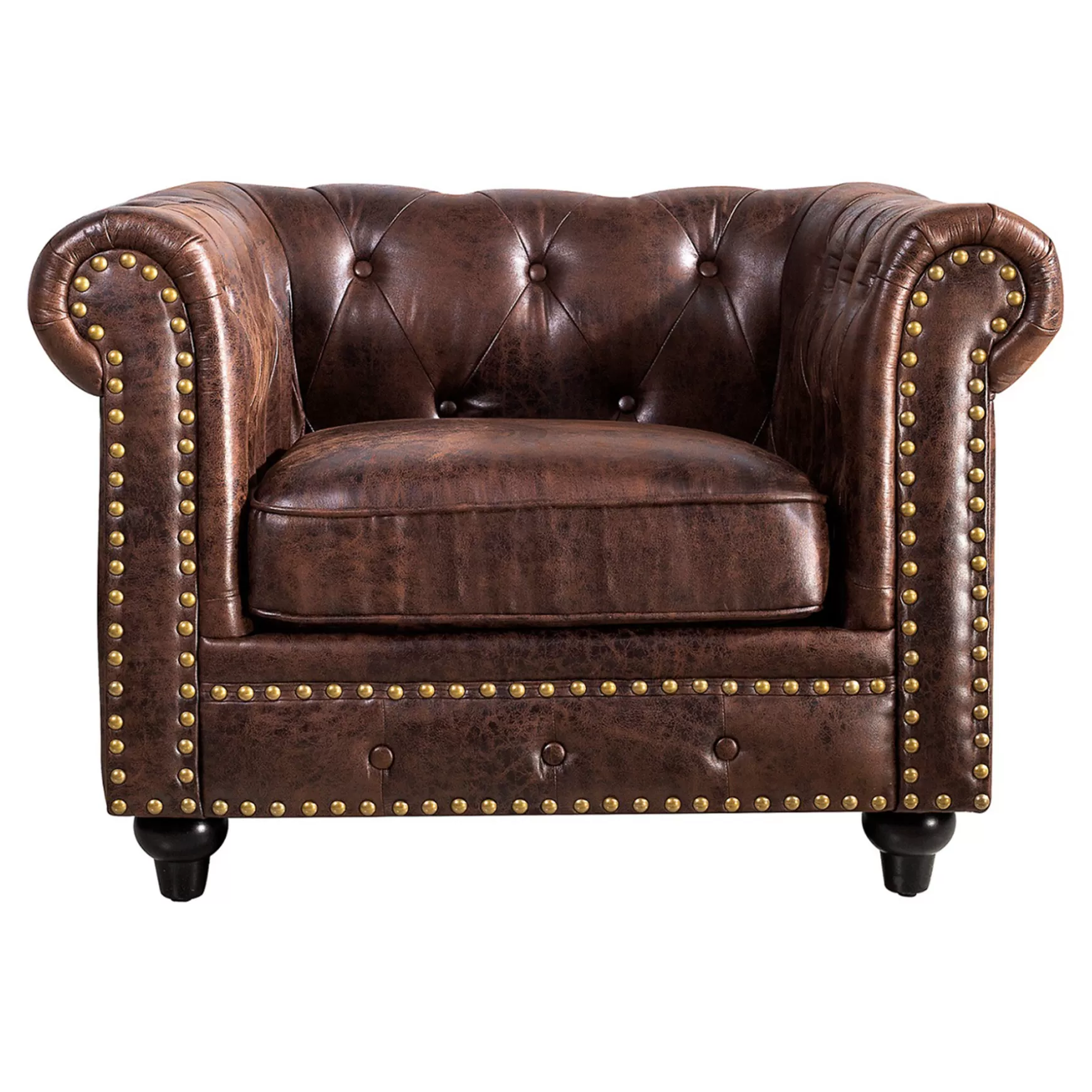 * Providence Chesterfield Tufted Chair, Kd Cheaper Online