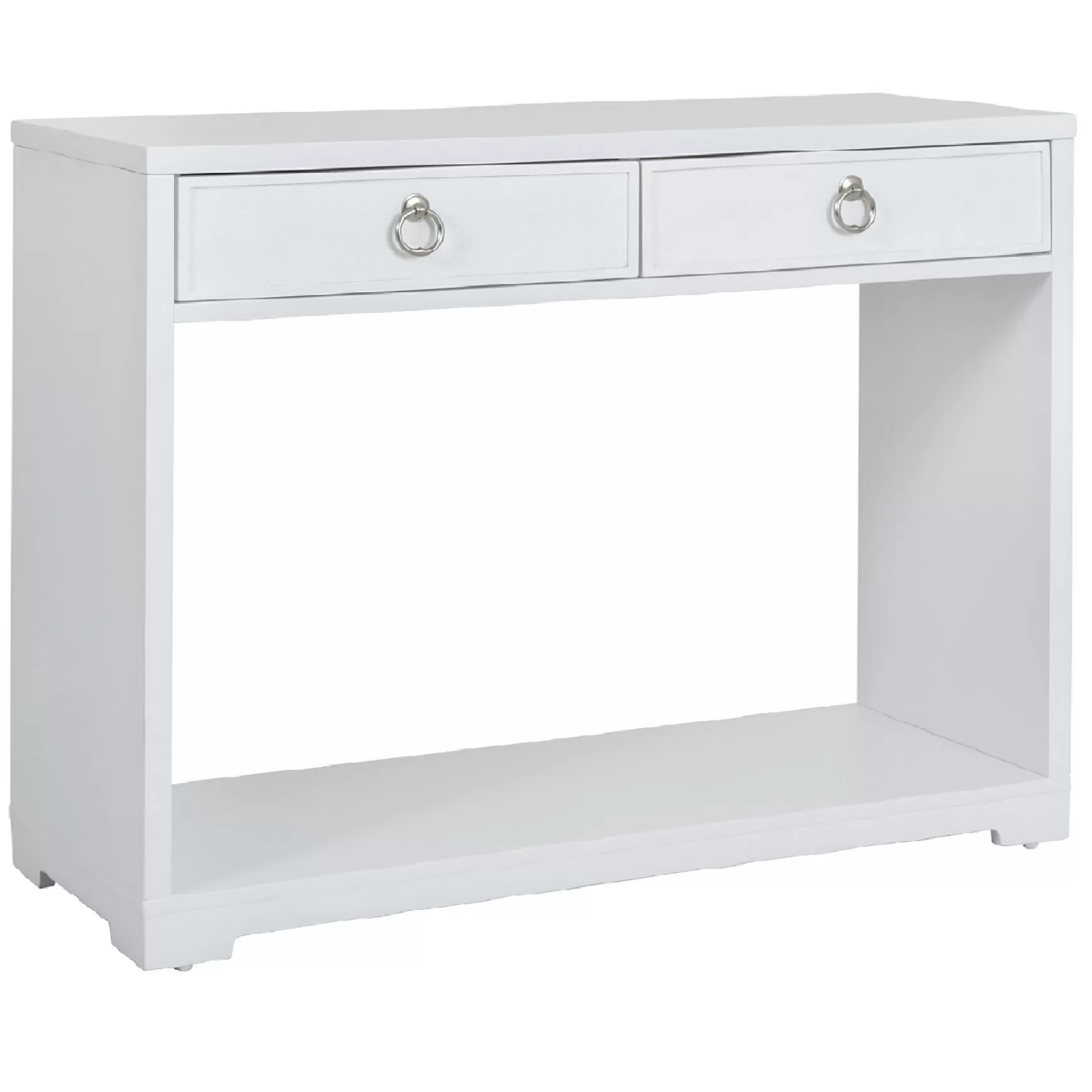 * Providence Clara White Console Table Flash Sale Best Sale