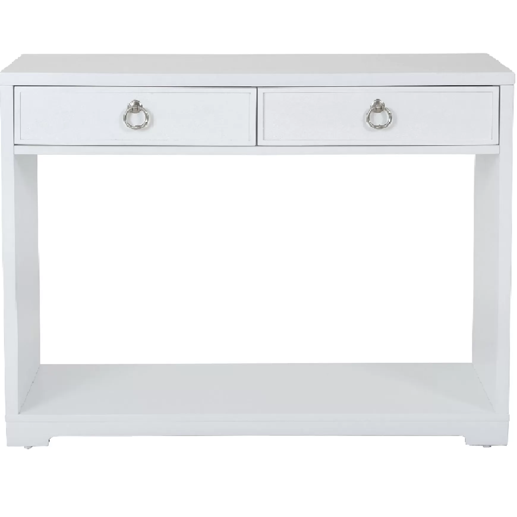 * Providence Clara White Console Table Flash Sale Best Sale