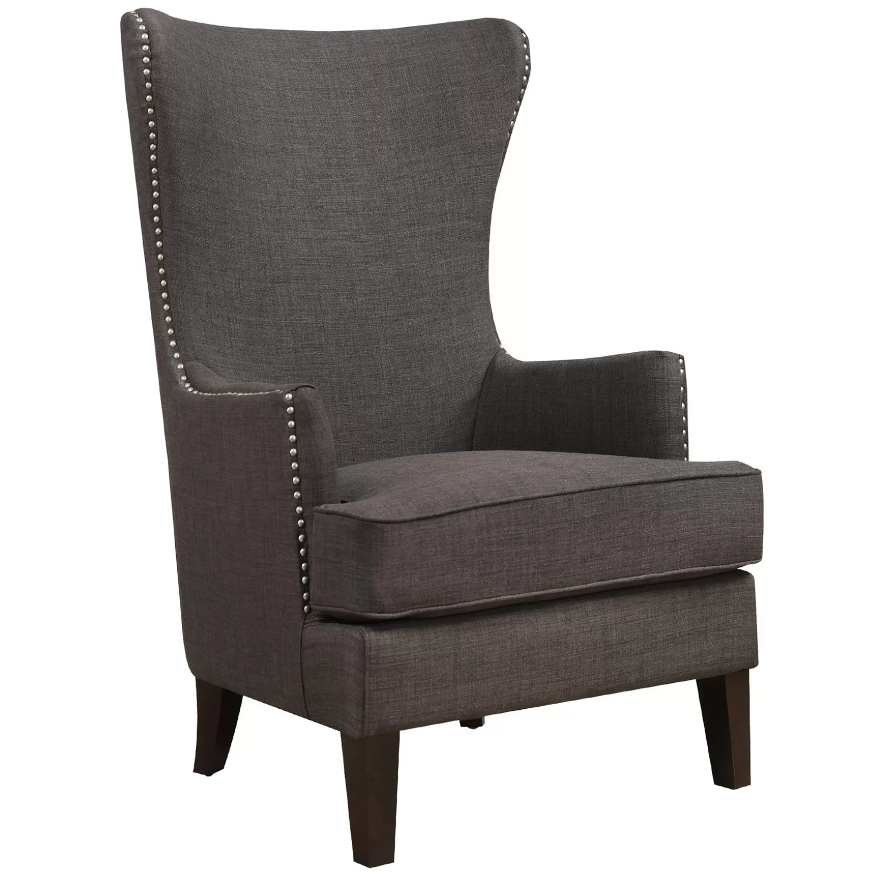 * Providence Kori Accent Chair, Charcoal Kd Promotion New