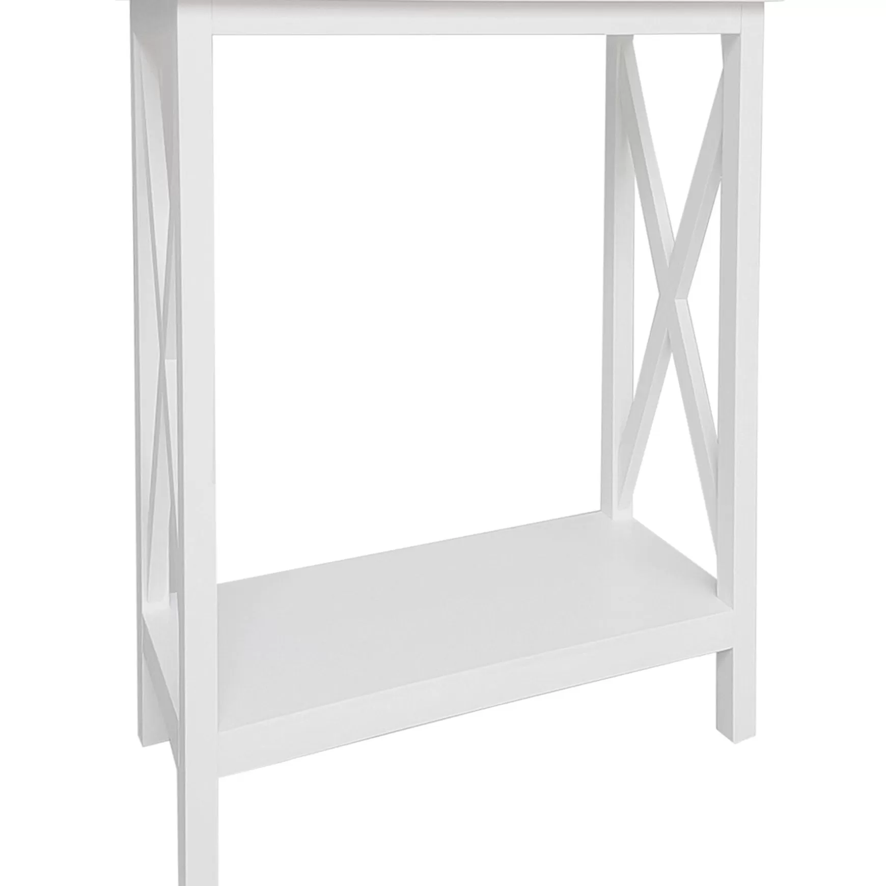 * Providence White Xavier Console End Table, 30 Less Expensive Shop