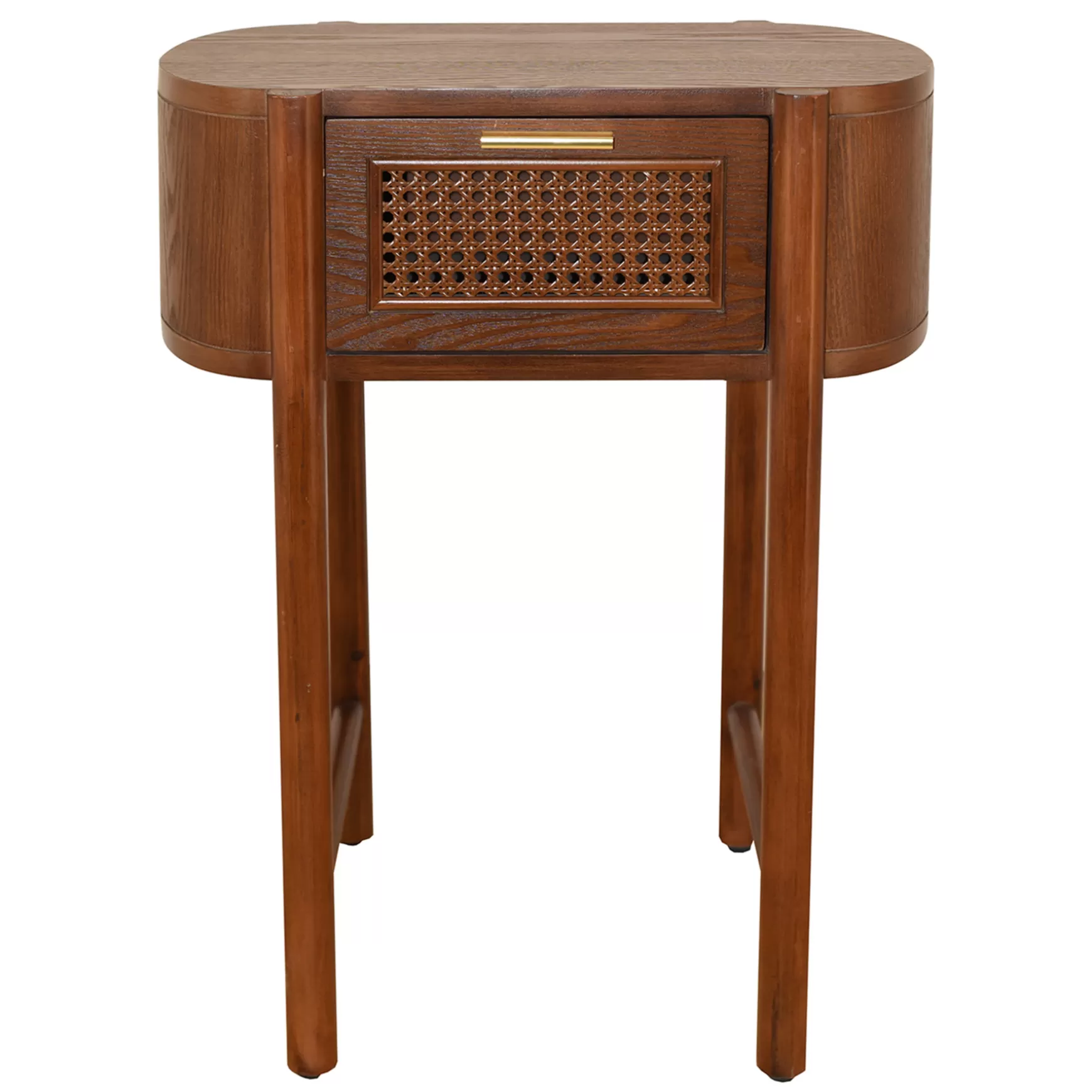 * Reston Round-Corner End Table Premium Outlet