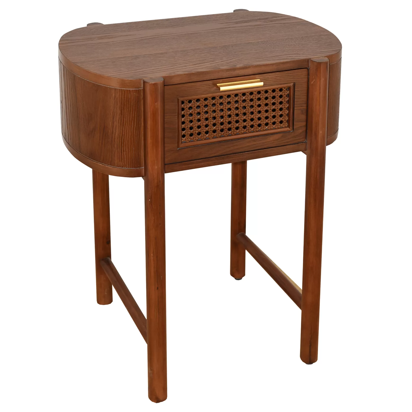 * Reston Round-Corner End Table Premium Outlet