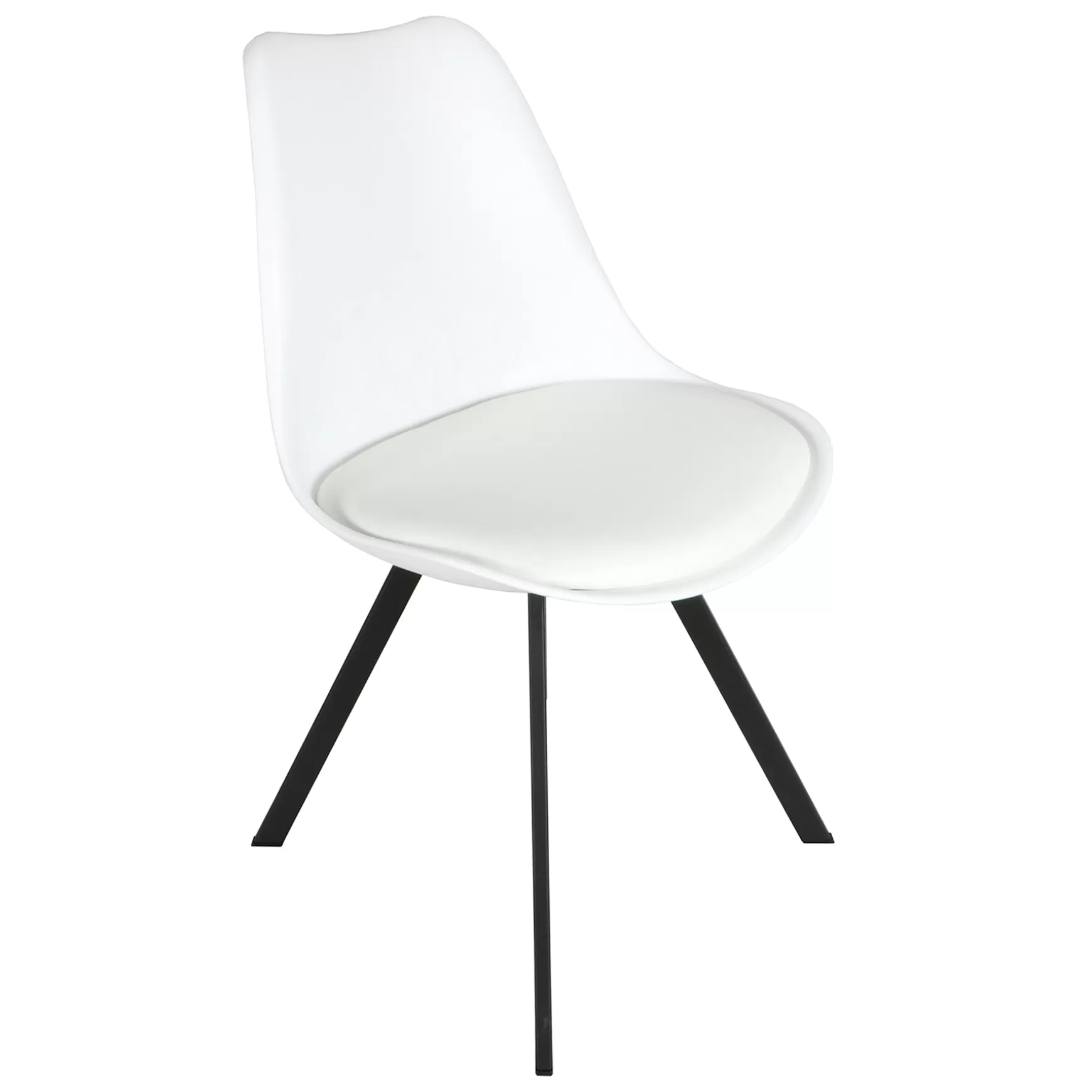 * Sally Dining Chair, White Cheaper Discount