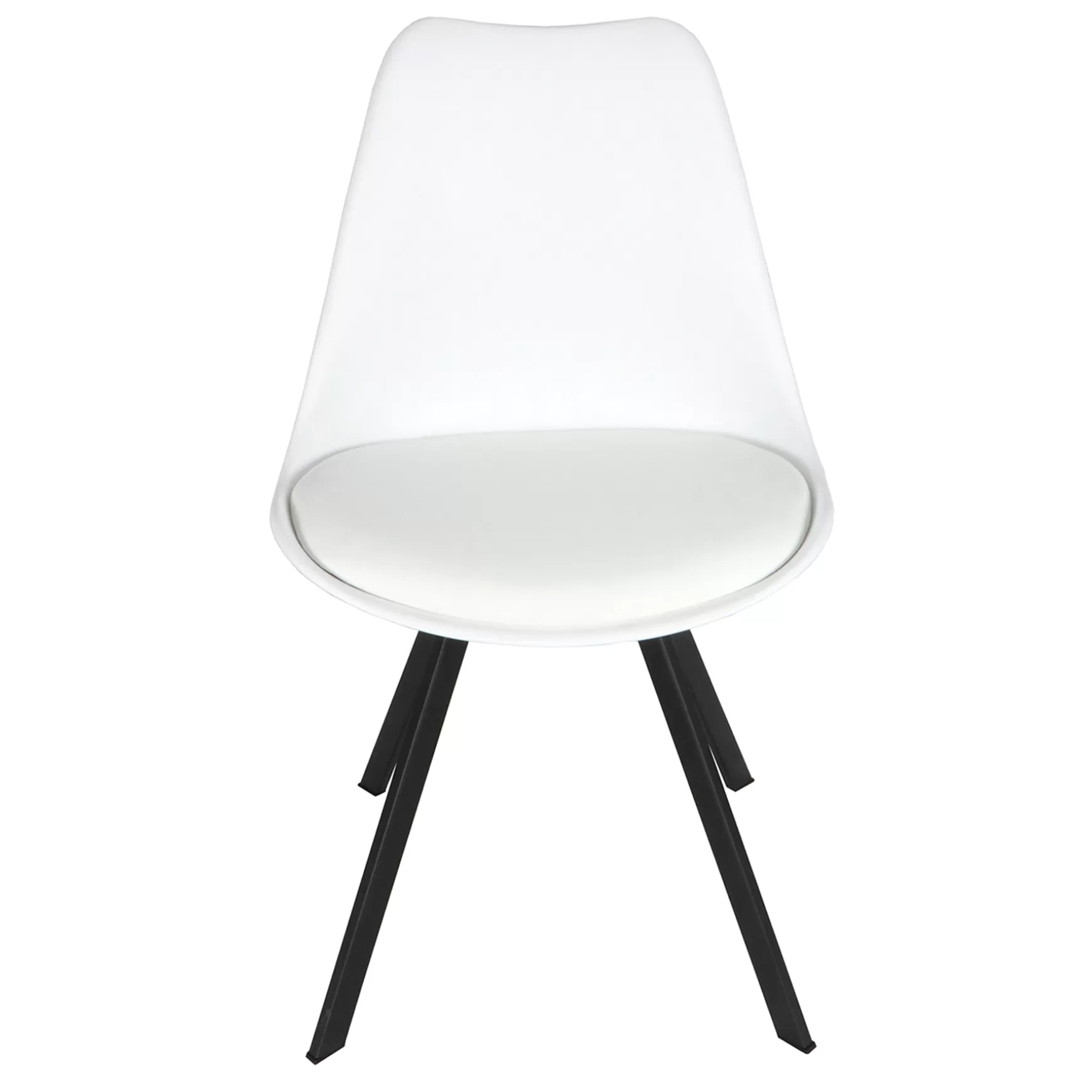 * Sally Dining Chair, White Cheaper Discount