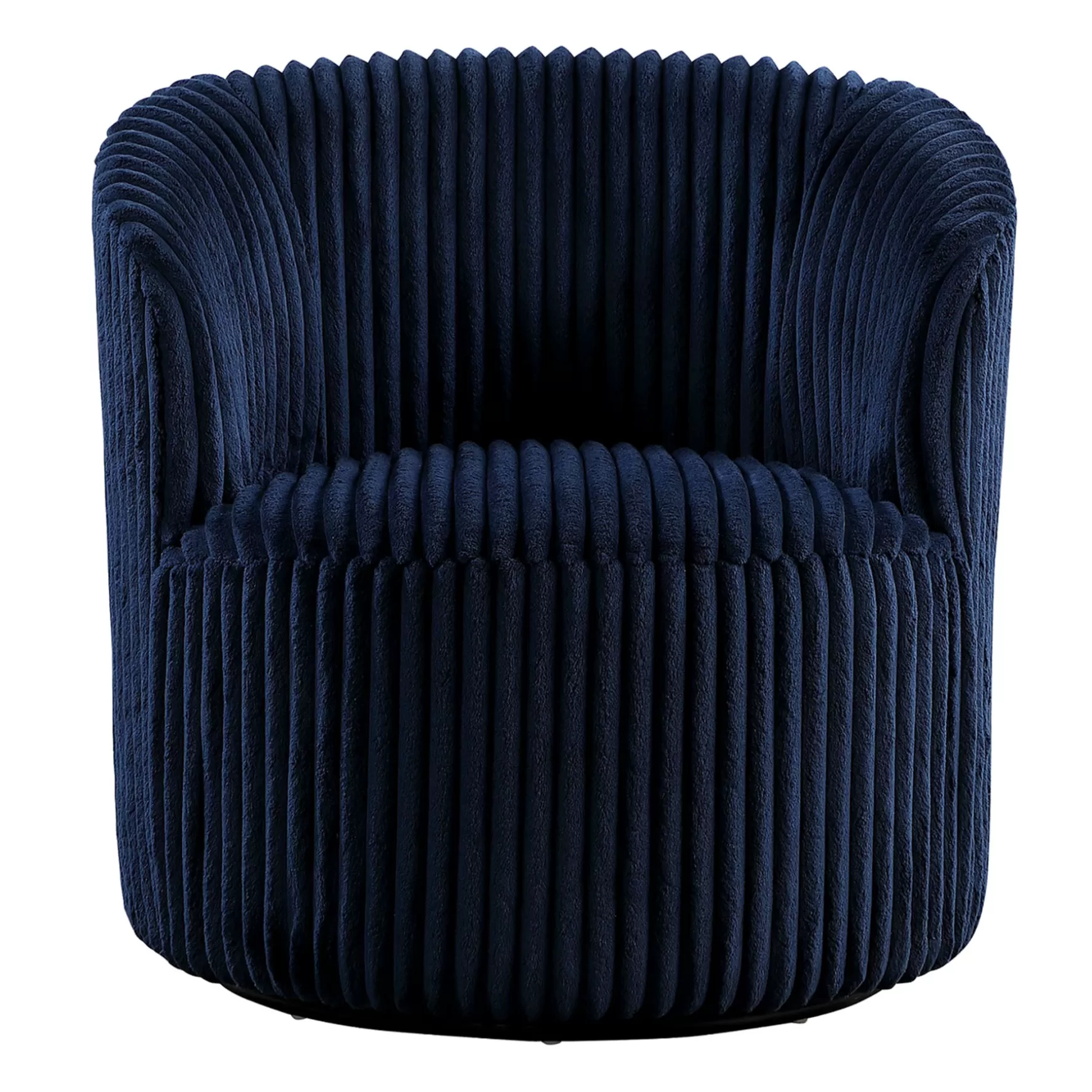 * Sawyer Blue Pleated Swivel Tub Chair Promotion Hot