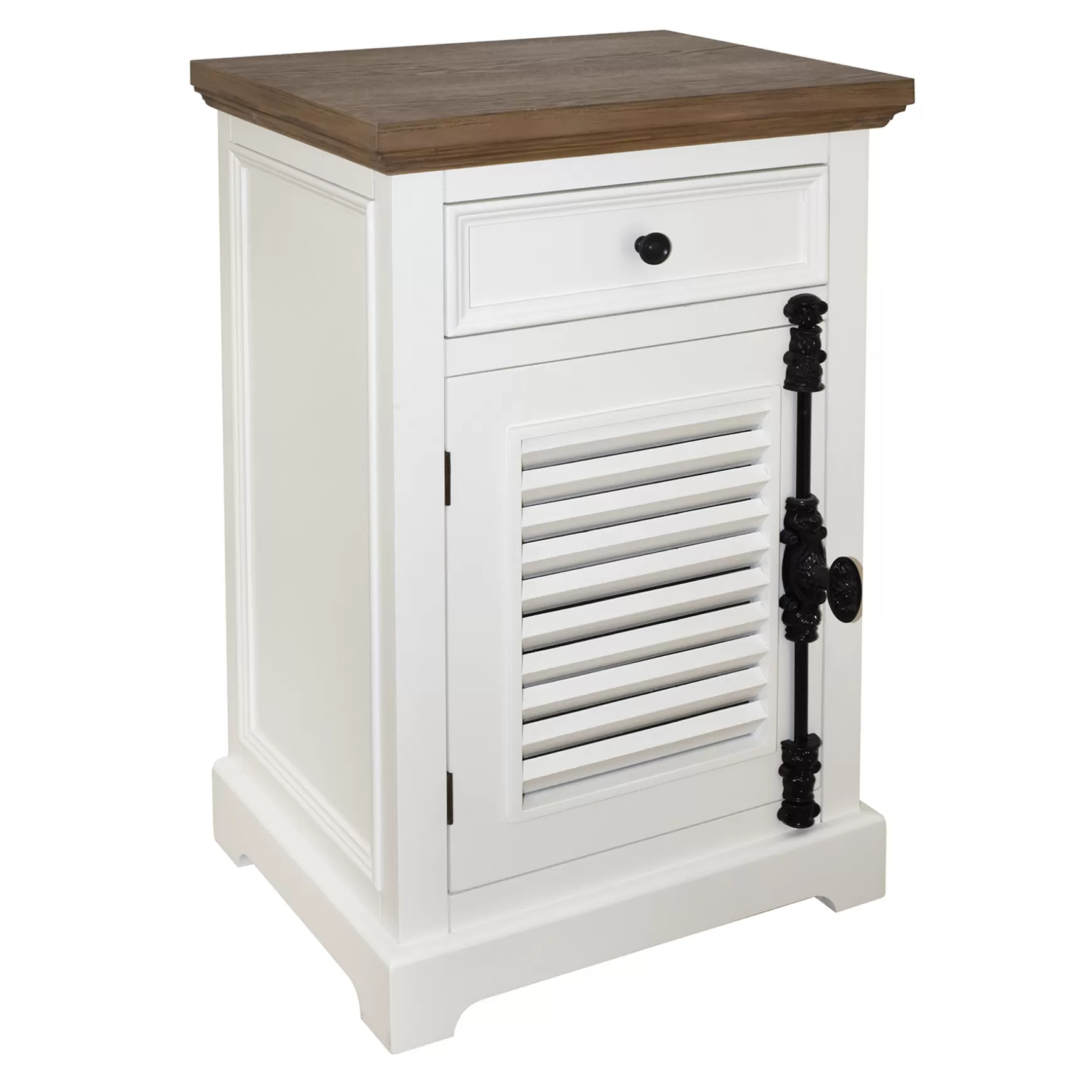 * Sharon White Accent Cabinet Clearance Flash Sale