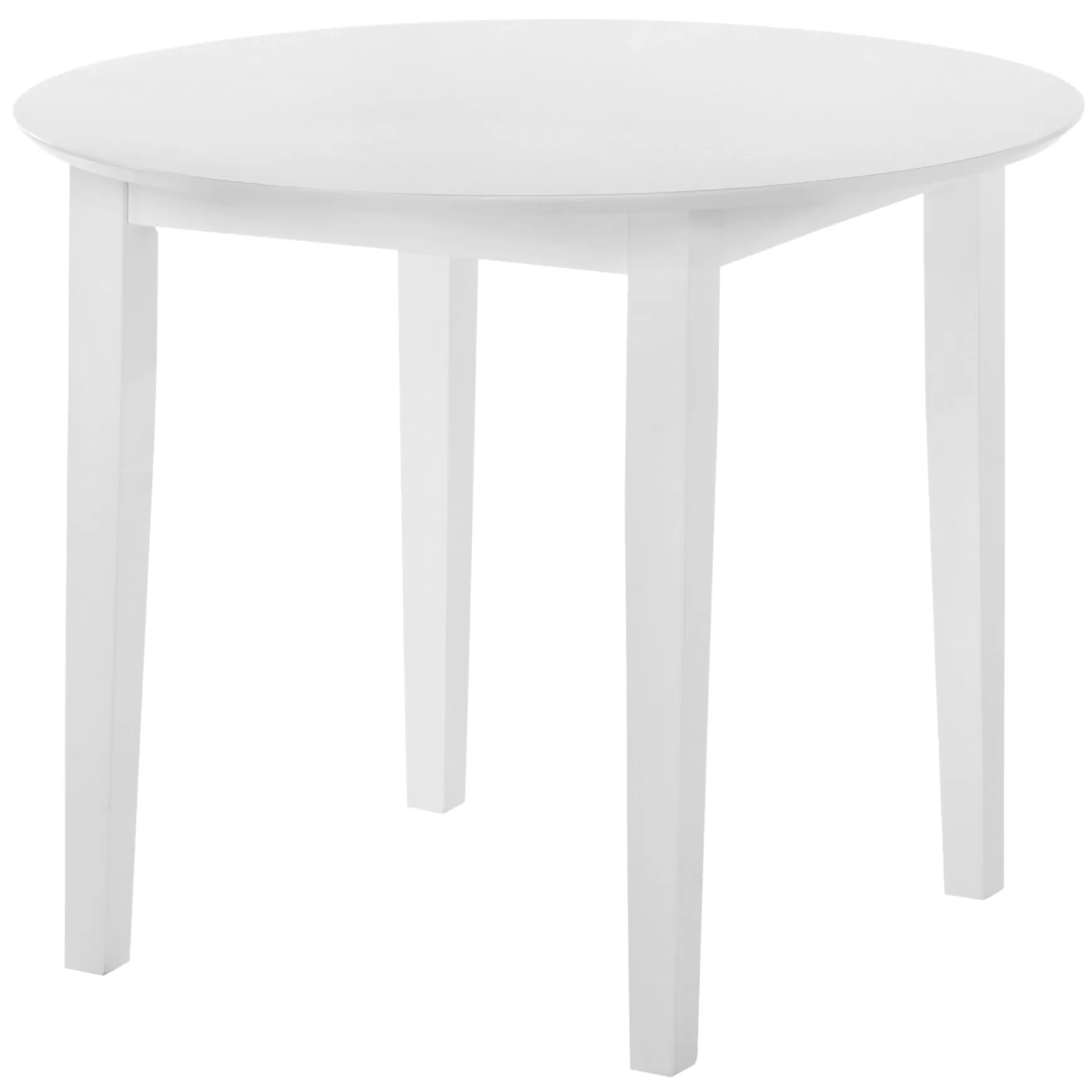 * Sophia White Round Dining Table, 35 Promotion Sale