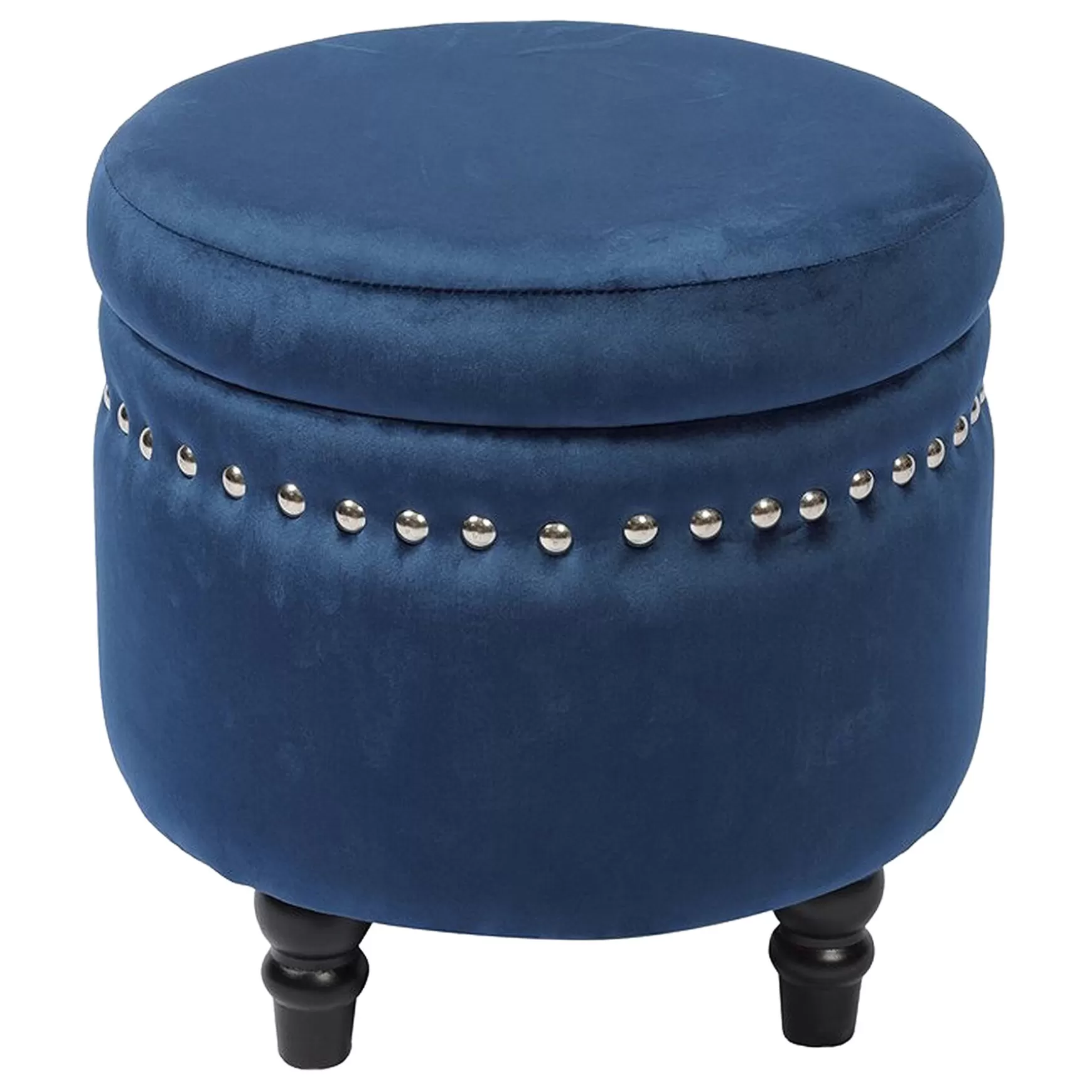 * Stanley Navy Storage Ottoman Premium Cheap