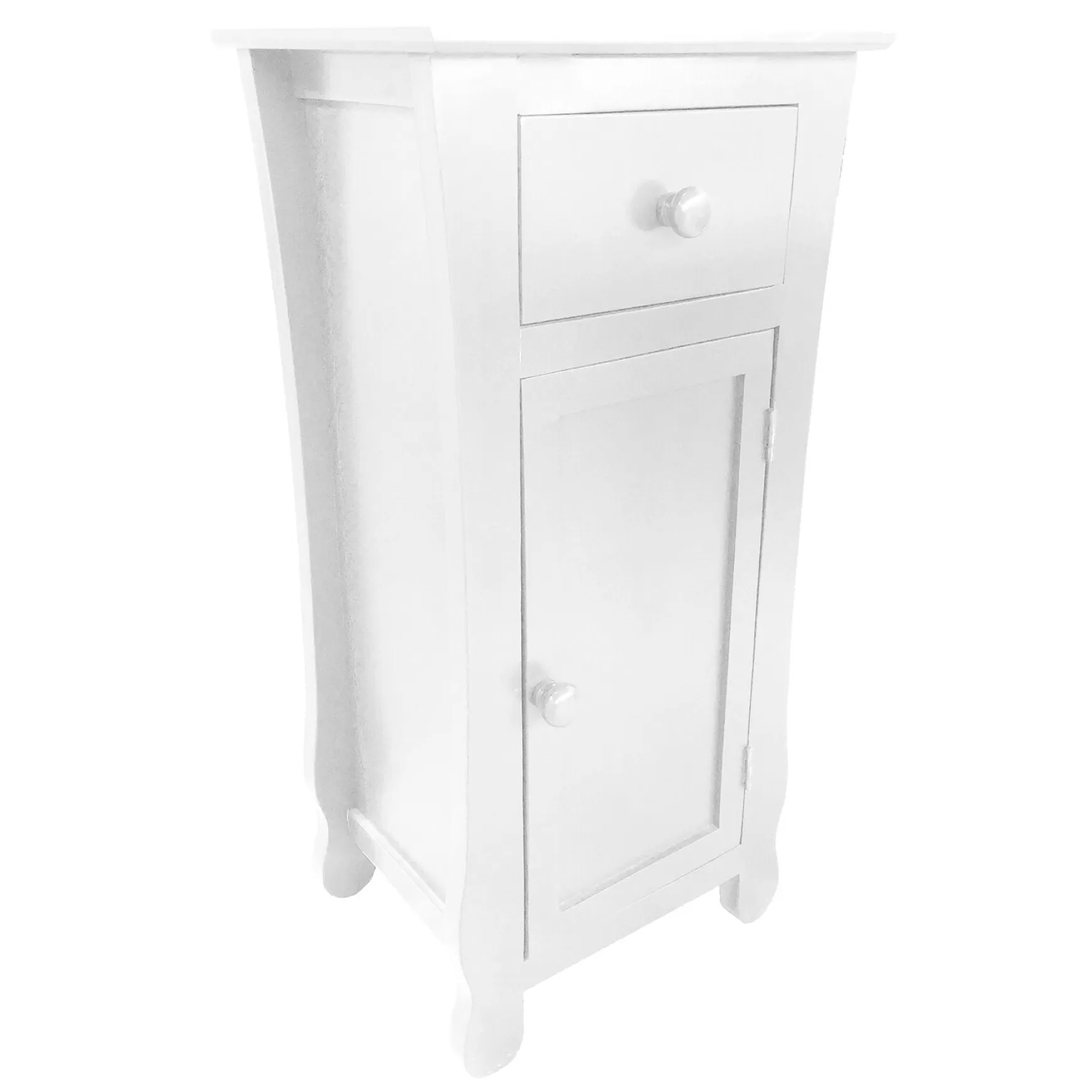 * Theodore White 1-Drawer Cabinet End Table, 29 Featured Shop