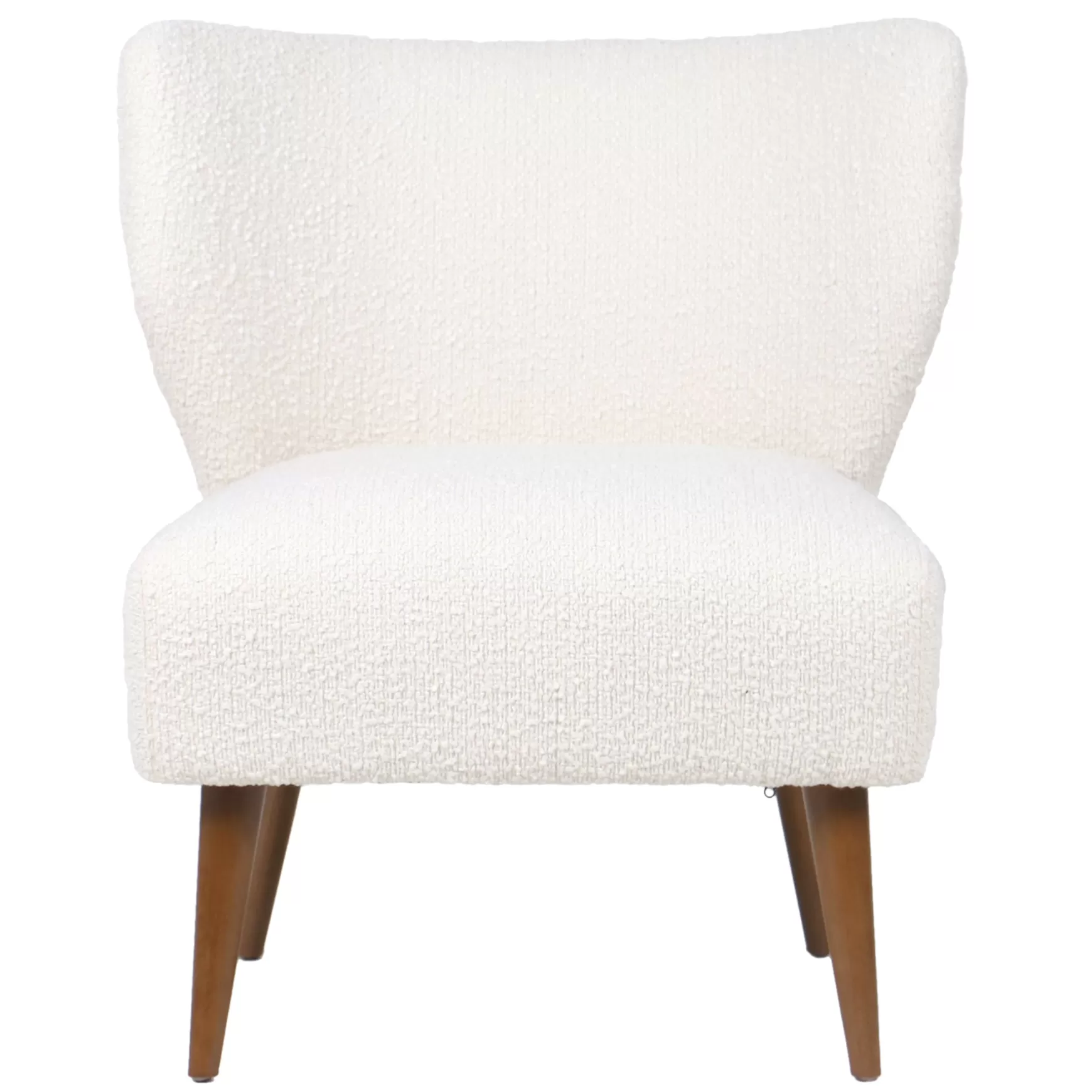 * Tracey Boyd Beckett Boucle Accent Slipper Chair Opening Sales Hot