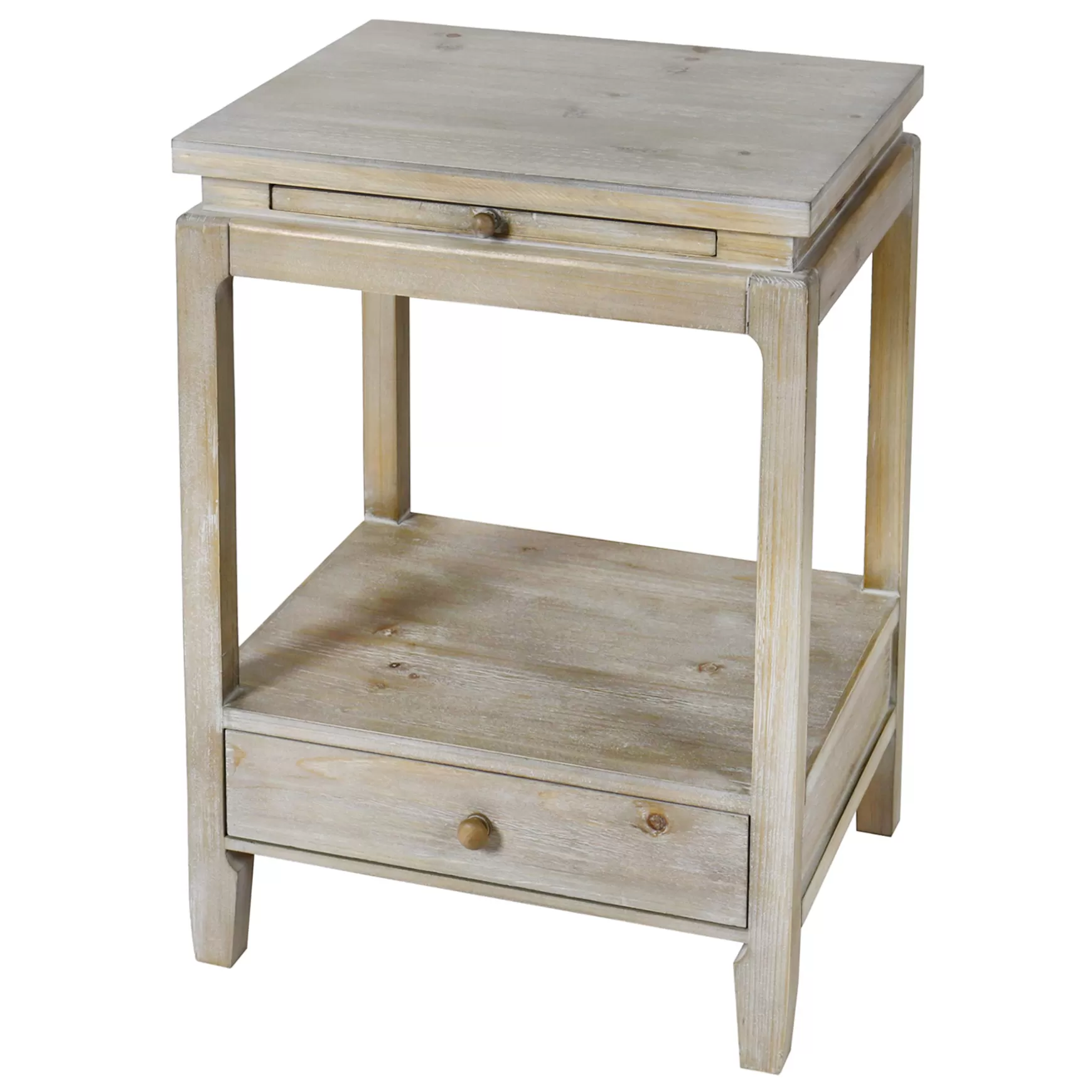 * Ty Pennington Newport Driftwood Accent Table Premium Best