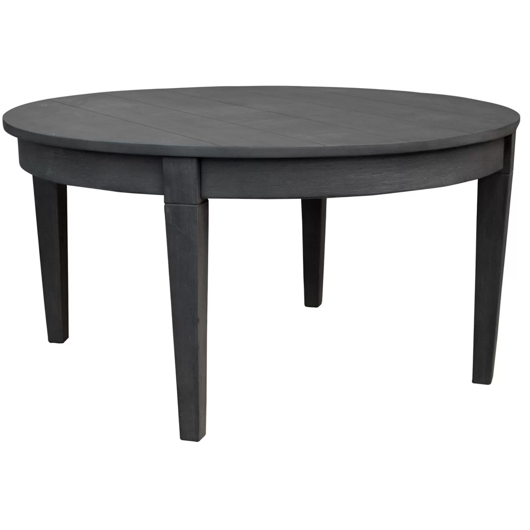 * Wooden Slat Round Coffee Table Online Discount Cheap